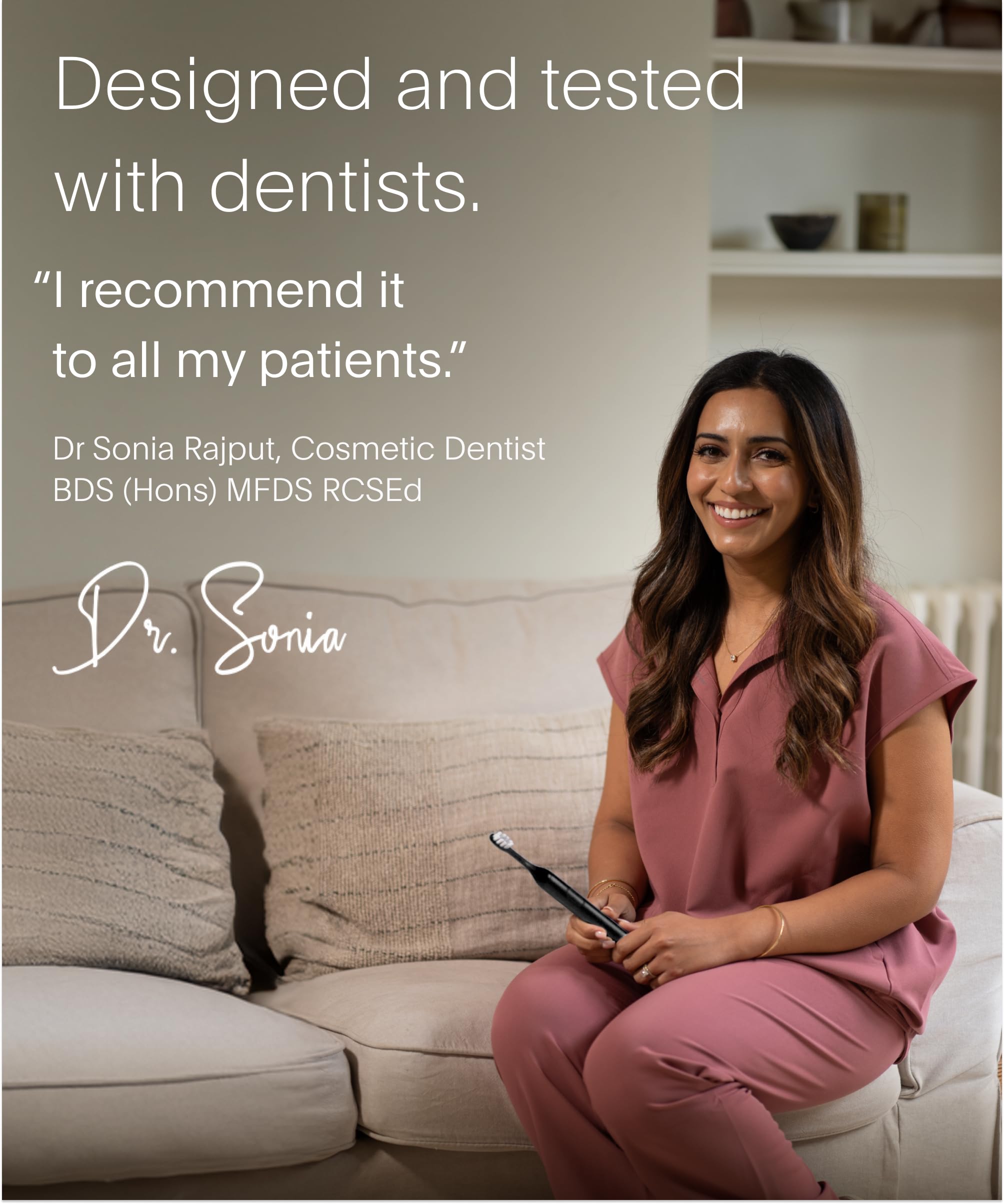 SURI 2.0 Nuevo cepillo de dientes eléctrico sónico con sensor de presión y estuche de viaje de limpieza UV | 1 mes + batería | Cepillo de dientes eléctrico para adultos | Cepillos de dientes de viaje