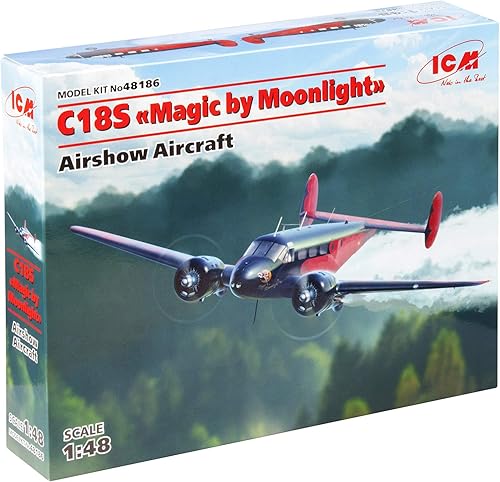 Miniatura 1 de ICM 48186 - C18S Magic by Moonlight, Aeronave Airshow - Escala 148