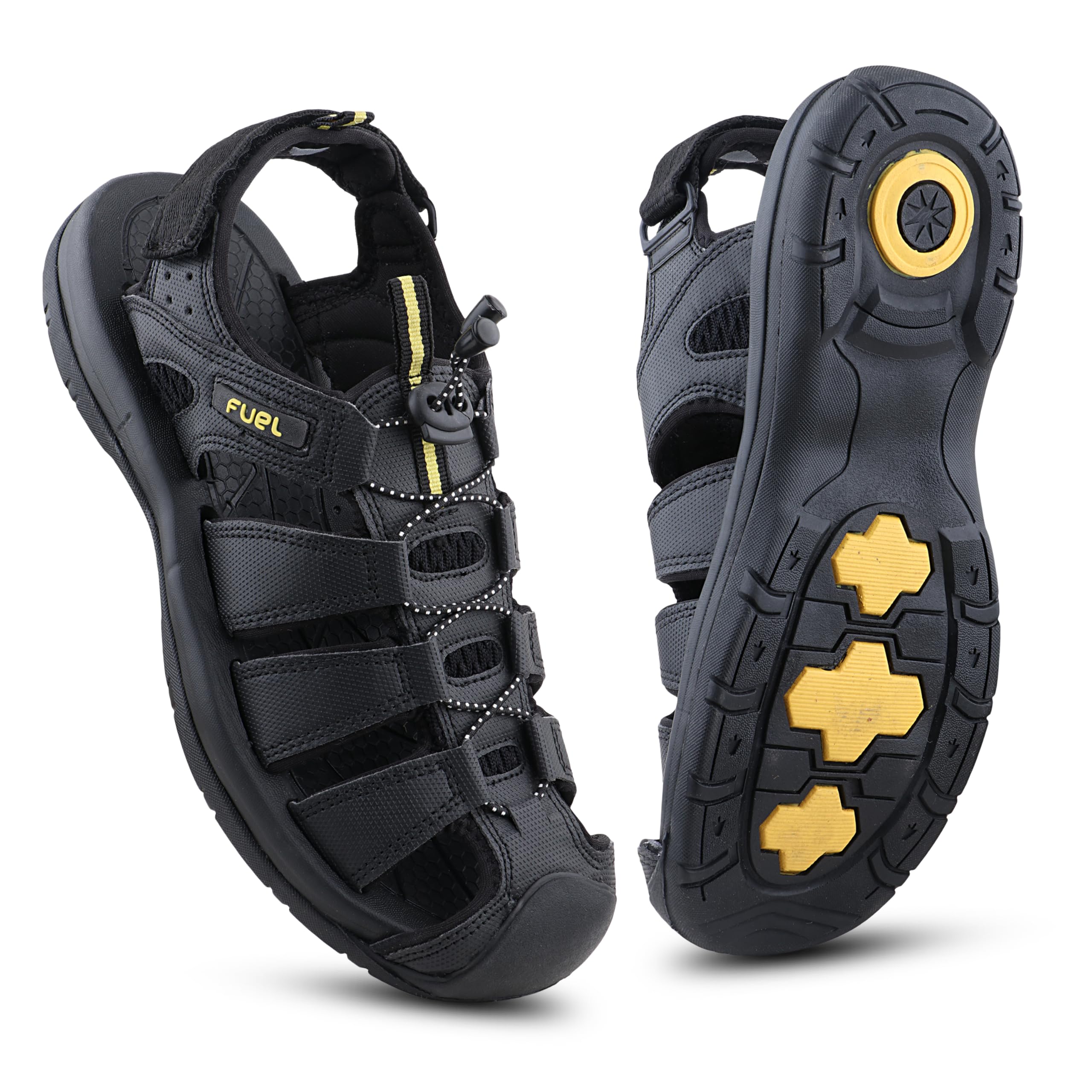 Comando Men’s Fisherman Sandals – Comfortable, Breathable & Flexible Outdoor Sandals with Protective Toe, Anti-Skid Sole – Stylish Casual Beach & Sports Footwear-image-39