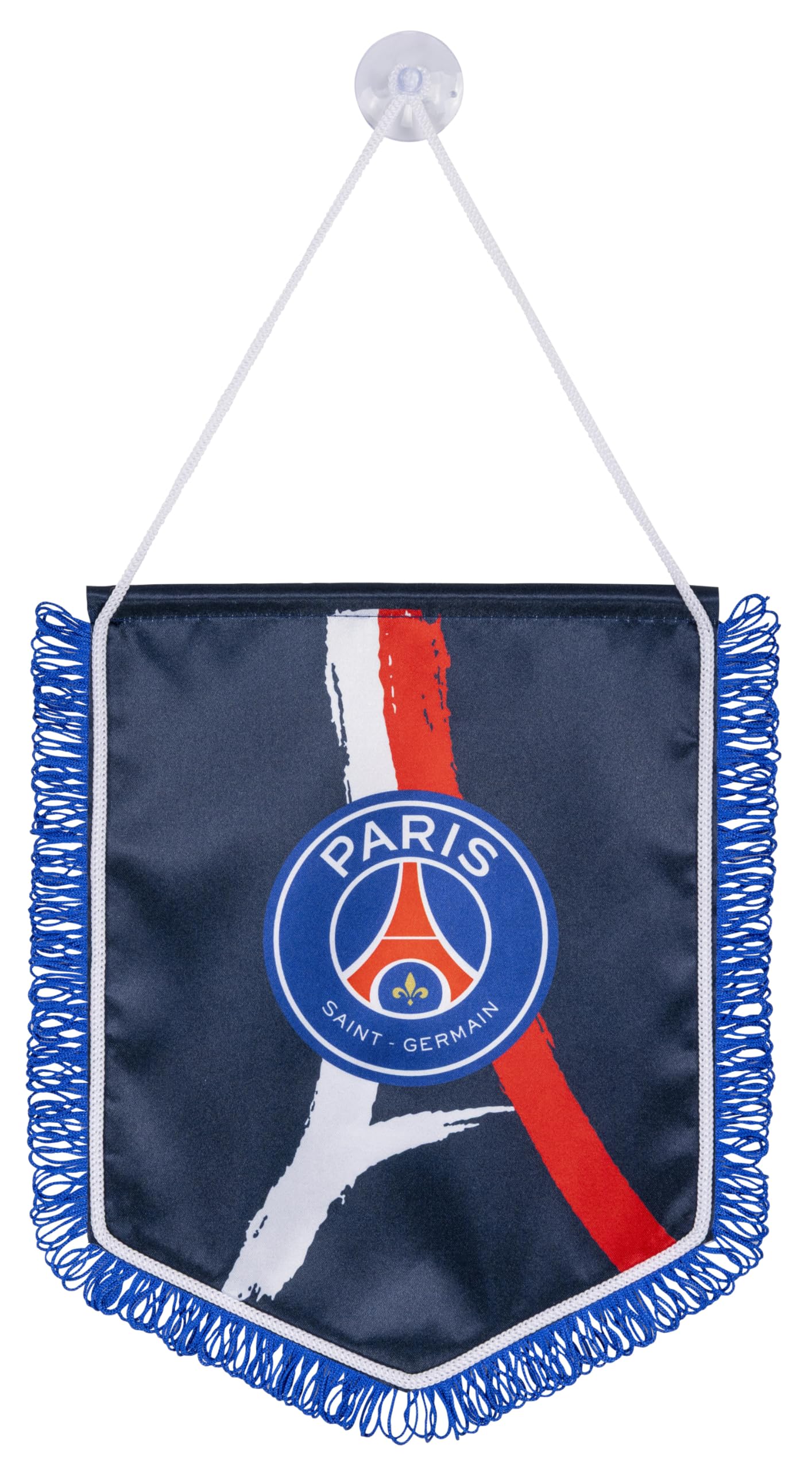 PSG Grand Banderín Oficial Paris Saint Germain - Talla 20 x 25 cm