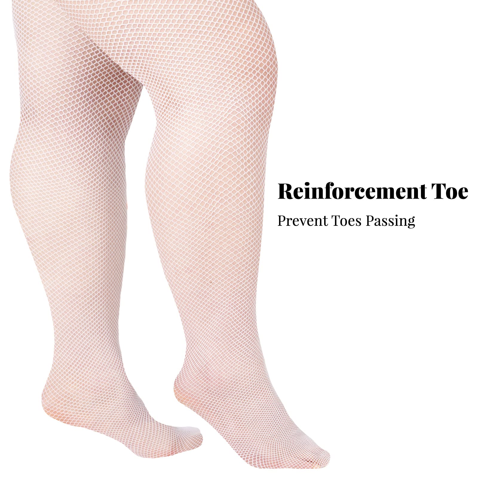 Moon Wood Plus Size Fishnet Stockings Womens Sheer Silicone Lace Top Stay Up Lingerie Fishnets Thigh Highs Stockings