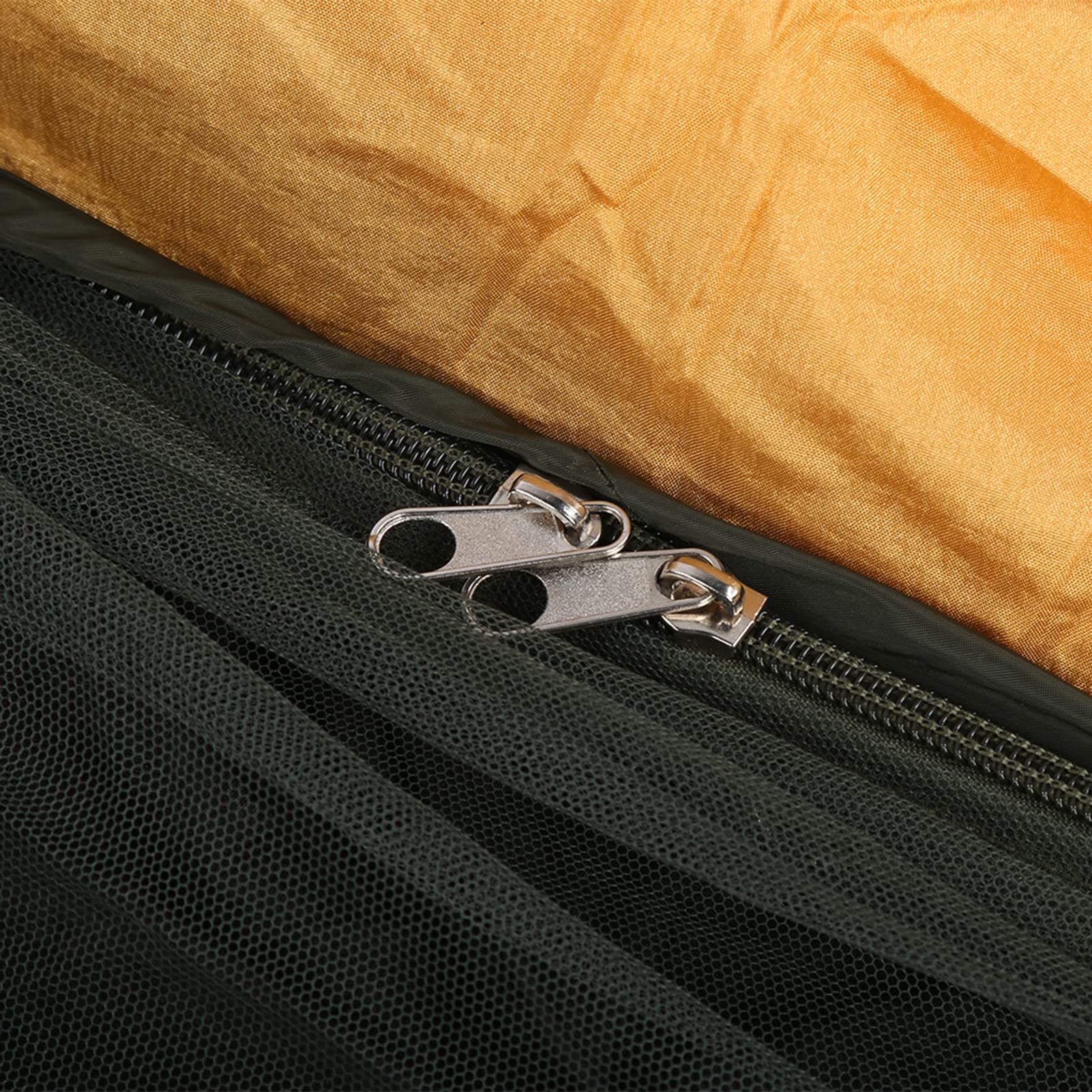 Hamac de Camping avec Moustiquaire, Hamac Portable en Nylon 210T 290 X 140 Cm, Conception à Ouverture Rapide, capacité de 441 LB, pour Voyage, Randonnée, Plage, Cour, Repos Extérieur