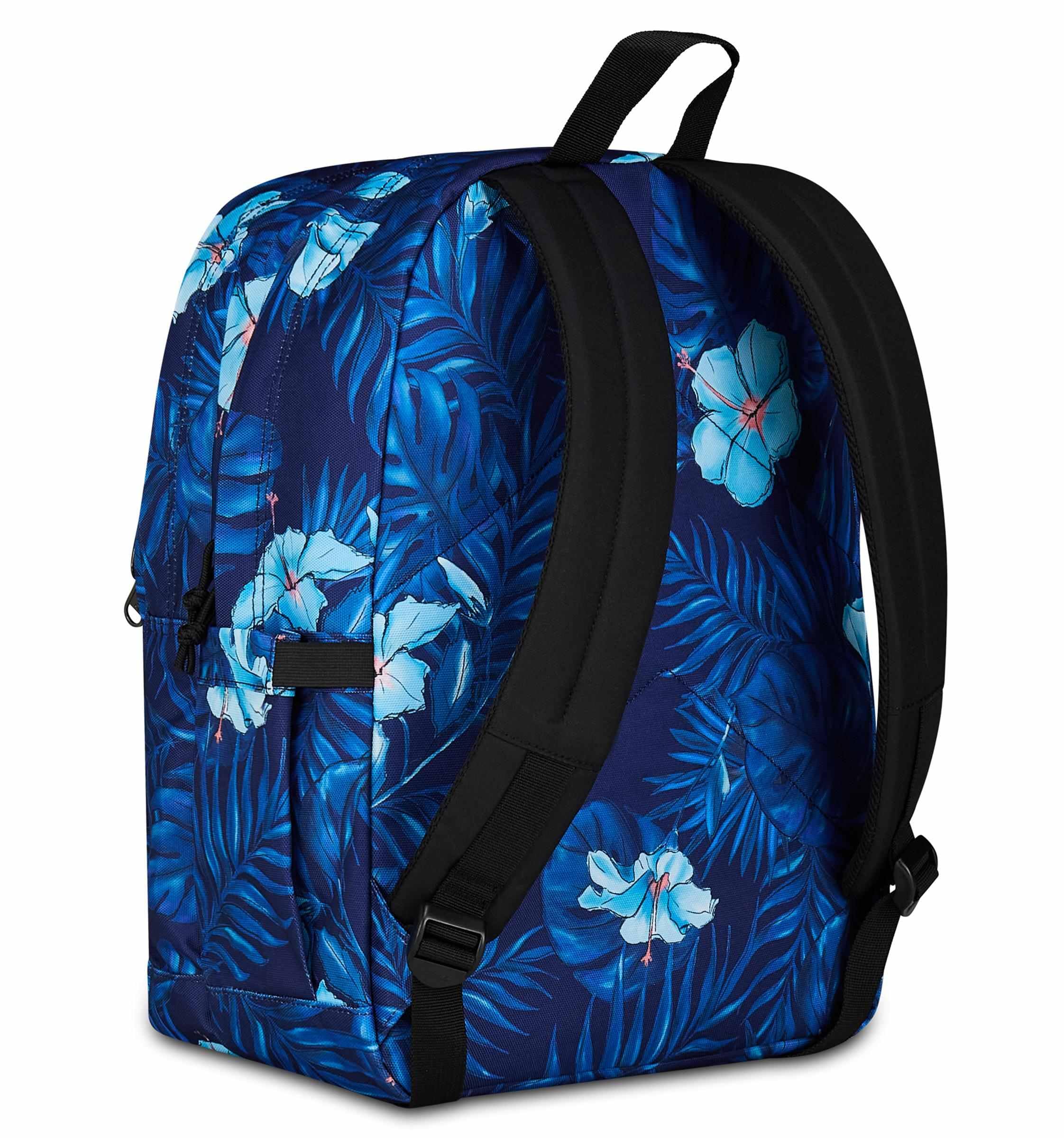 Invicta Zaino Scuola Jelek, Blu, Doppio Scomparto Con Tasca per PC e Tasca per Borraccia, 34 lt, Scuola Media e Superiore, Zaino Ragazza