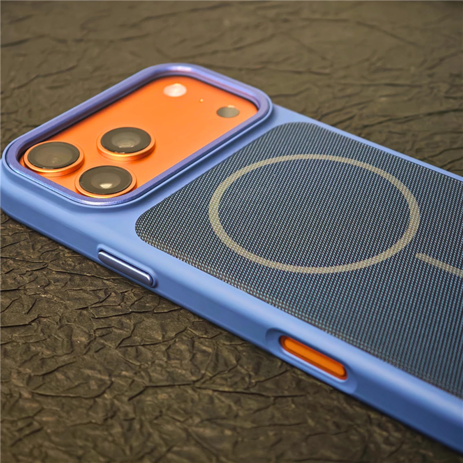 Magnetisch Hülle für iPhone 17 Pro Max/17 Pro/17 Air/17, Gefrostet rutschfeste Schutzhülle Unterstützt Drahtlose Aufladung Handyhülle,Schwarz,17 Pro