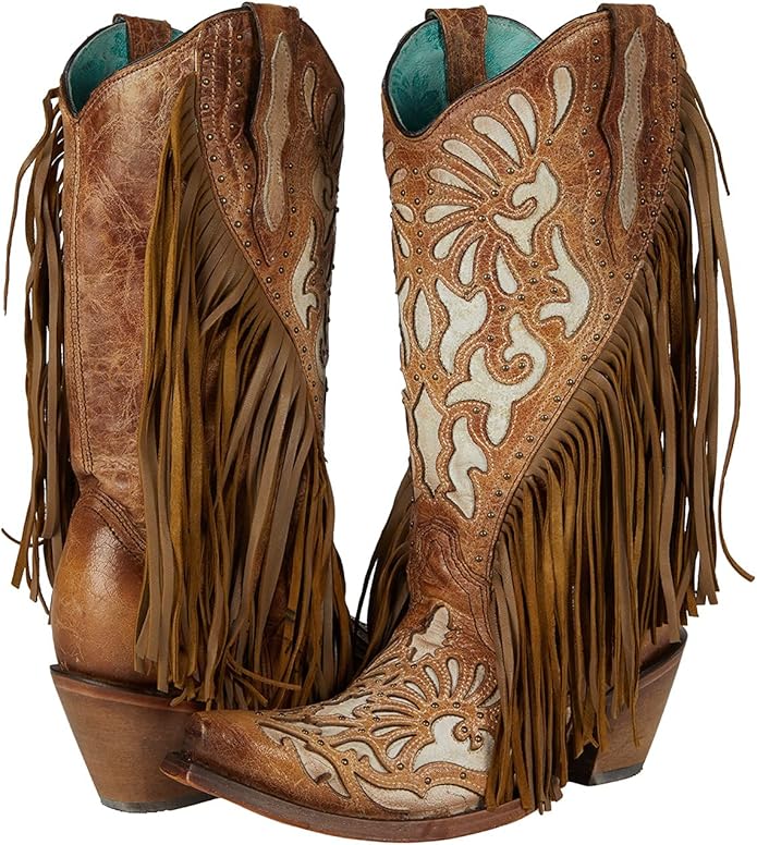 Corral Boots C3766 Saddle 8 B (M) Amazon.ca Everything Else