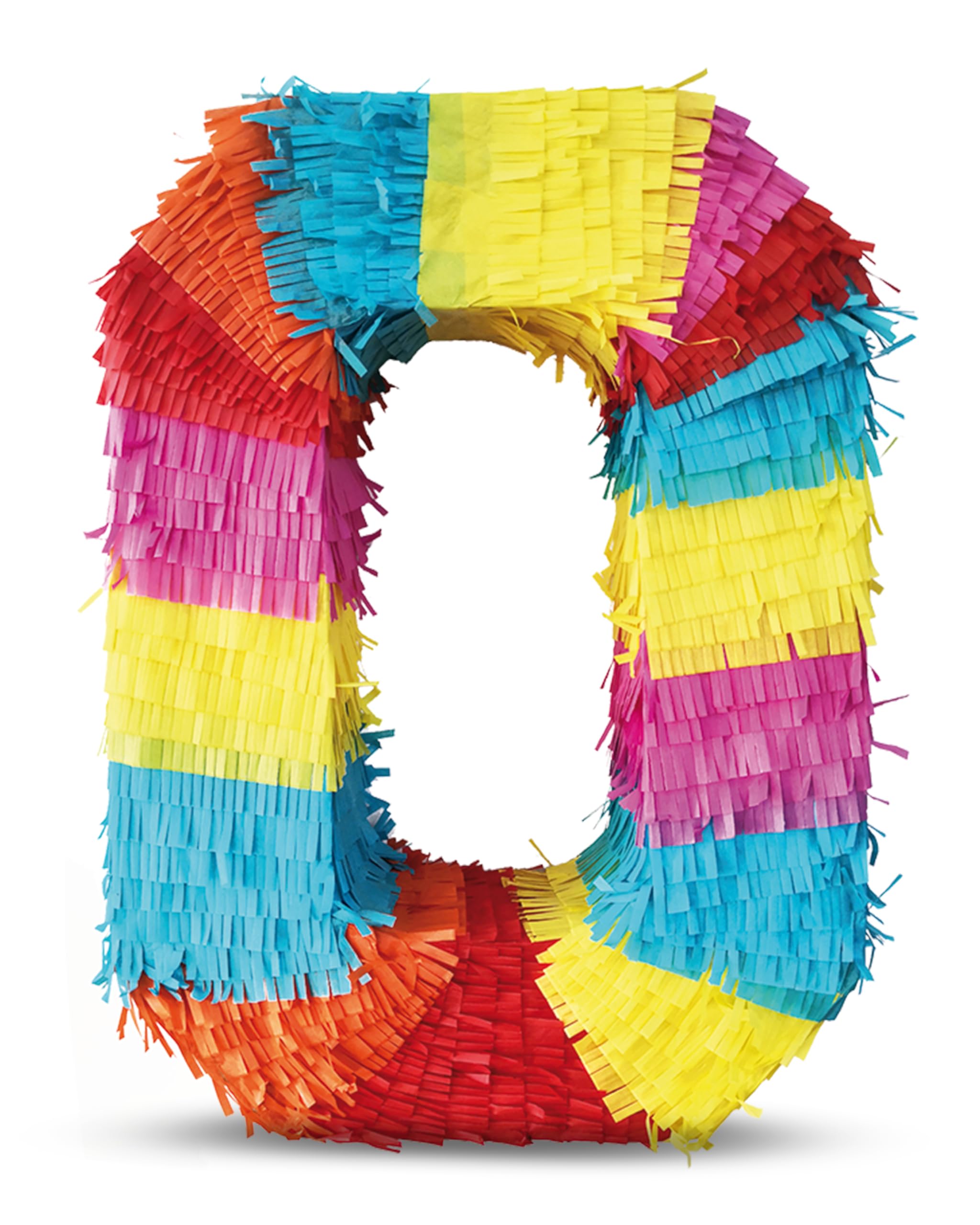 Party Factory Pinata numbers 0-9 children birthday punch pinata 16.5 x 13.7 x 3.1 inch decoration birthday decoration (0)