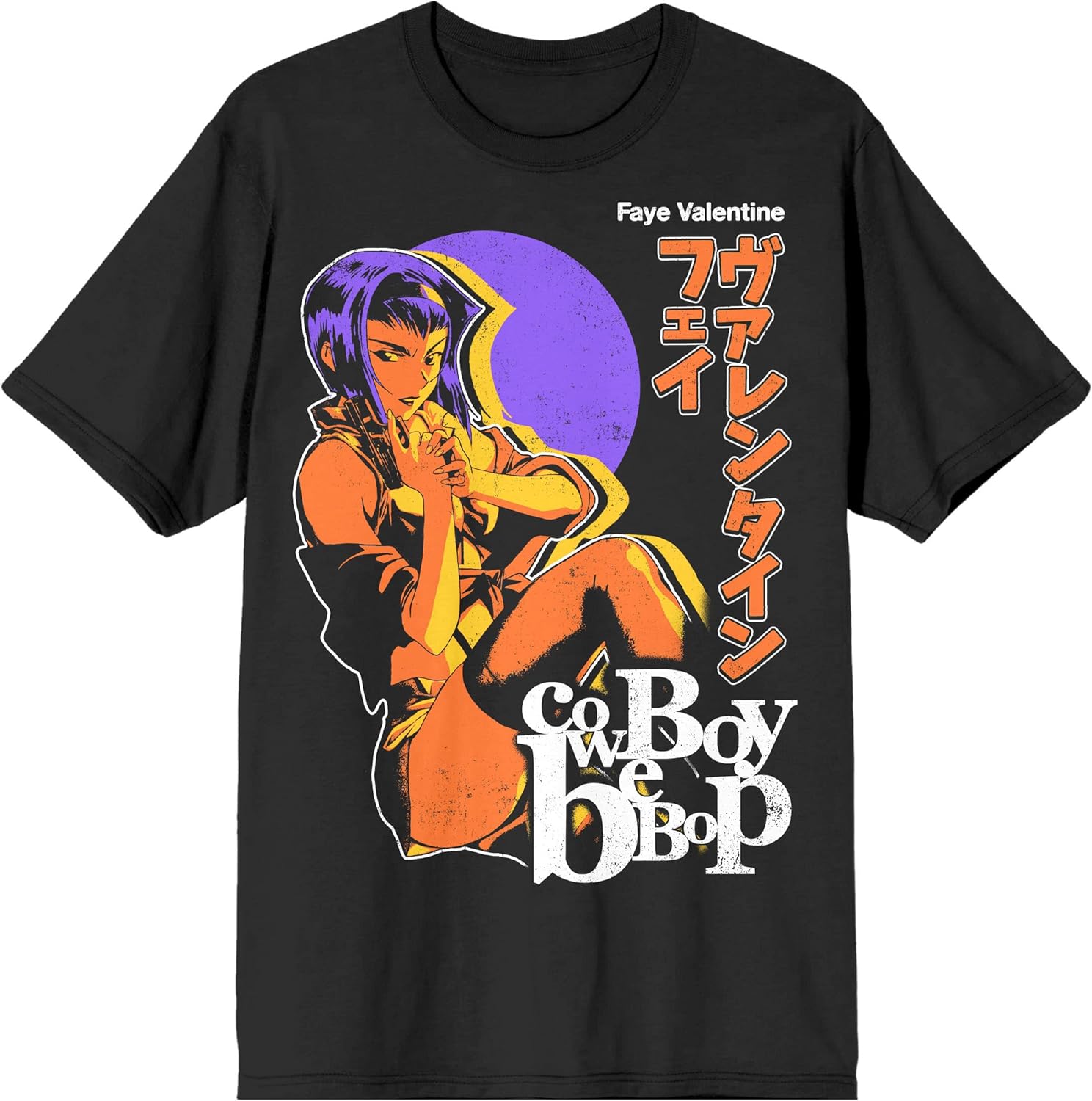 cowboy bebop vintage Tシャツ Faye Valentine