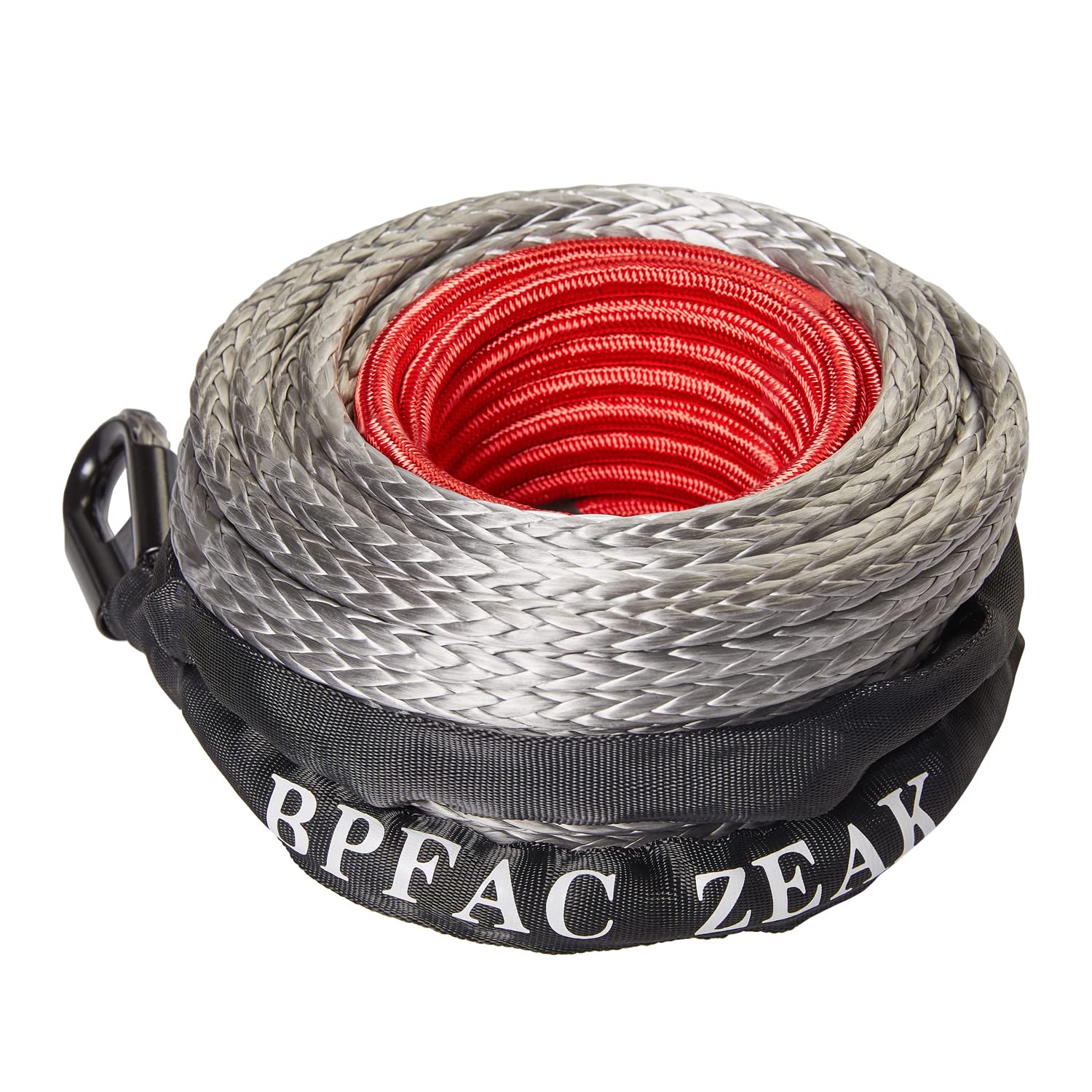 Amazon.com: ZEAK 3/8'' x 80' Gray Synthetic Winch Line Cable 23000