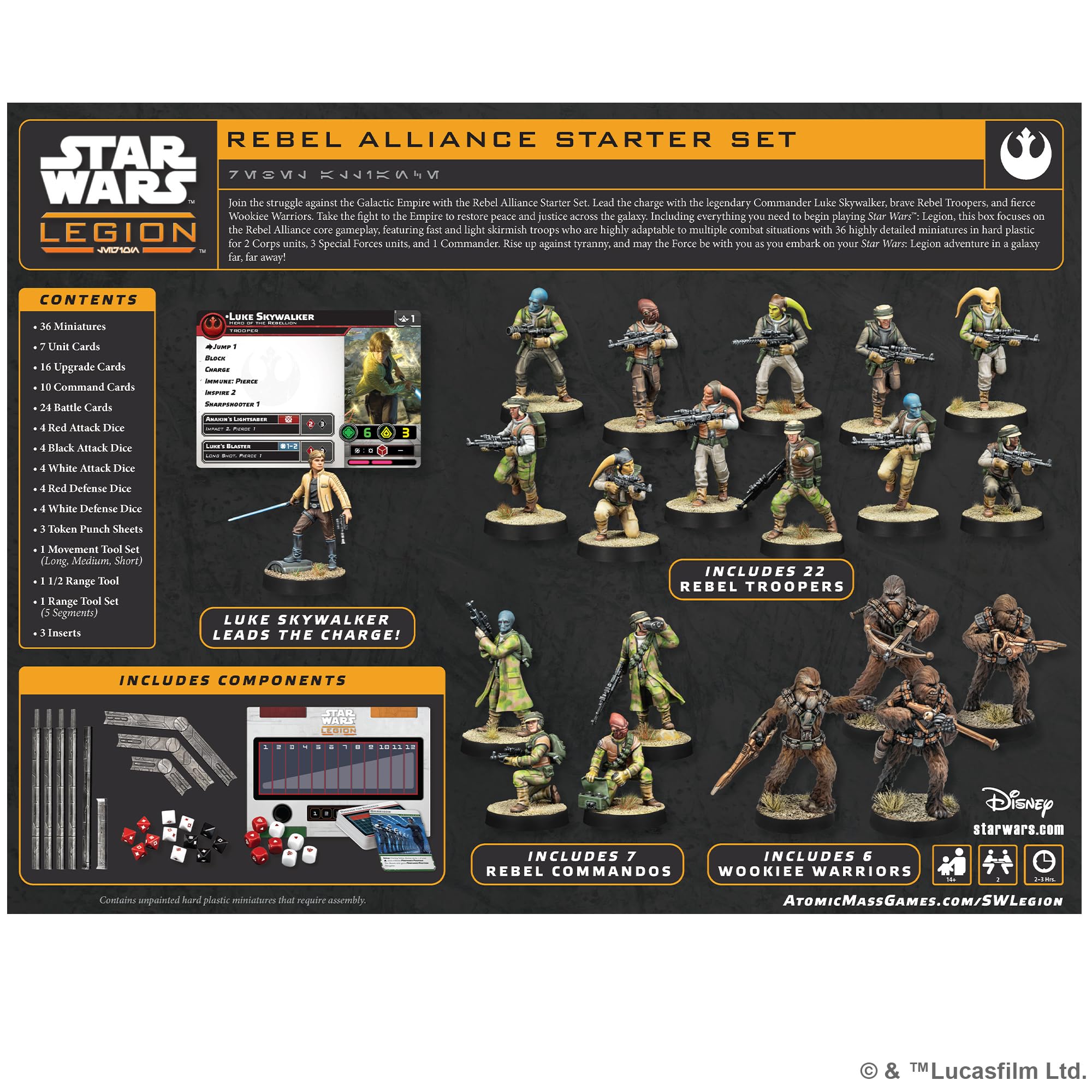 Star Wars Celebrate The Saga Toys Rebel Alliance Figure Set, 3.75-Inch-Scale