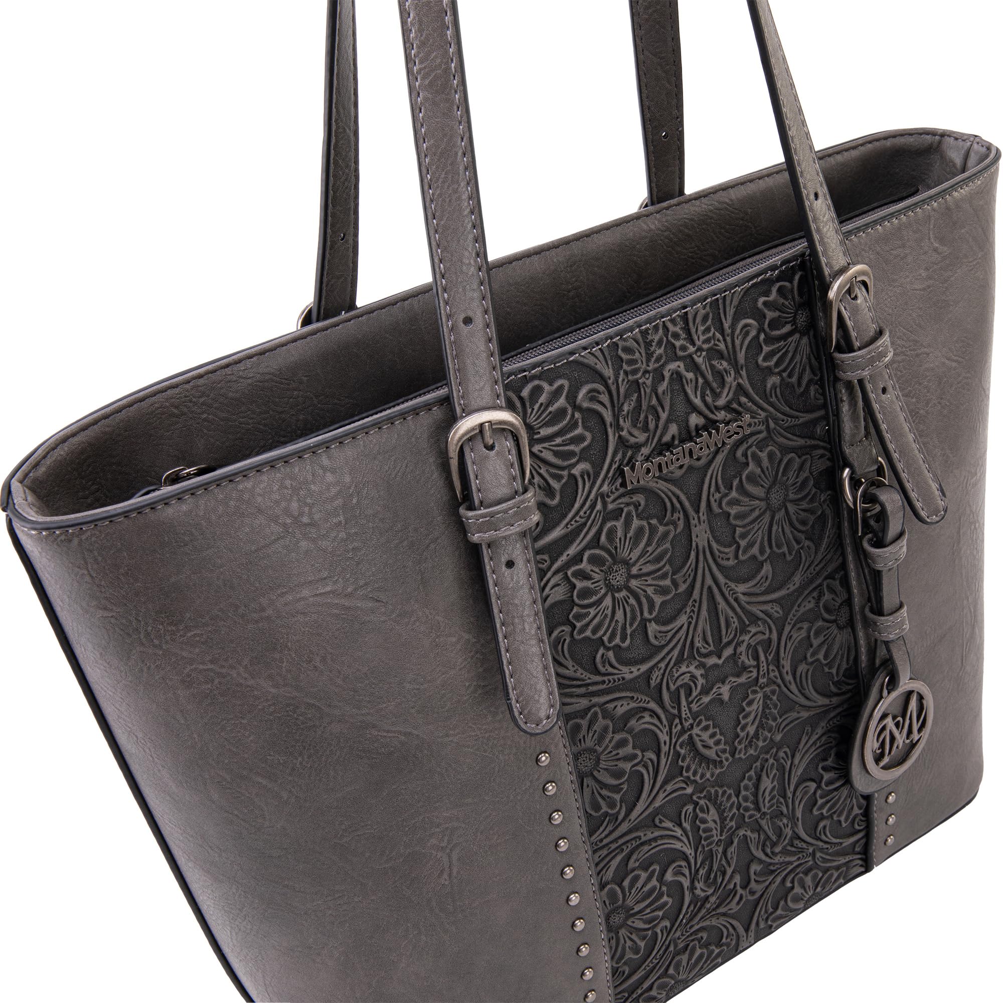 Juego de bolsos para mujer, bolsa de mano para mujer, bolsa de hombro grande y mediana, bolsa de hombro Hobo, juego de 2 piezas, 2 Set-grey#