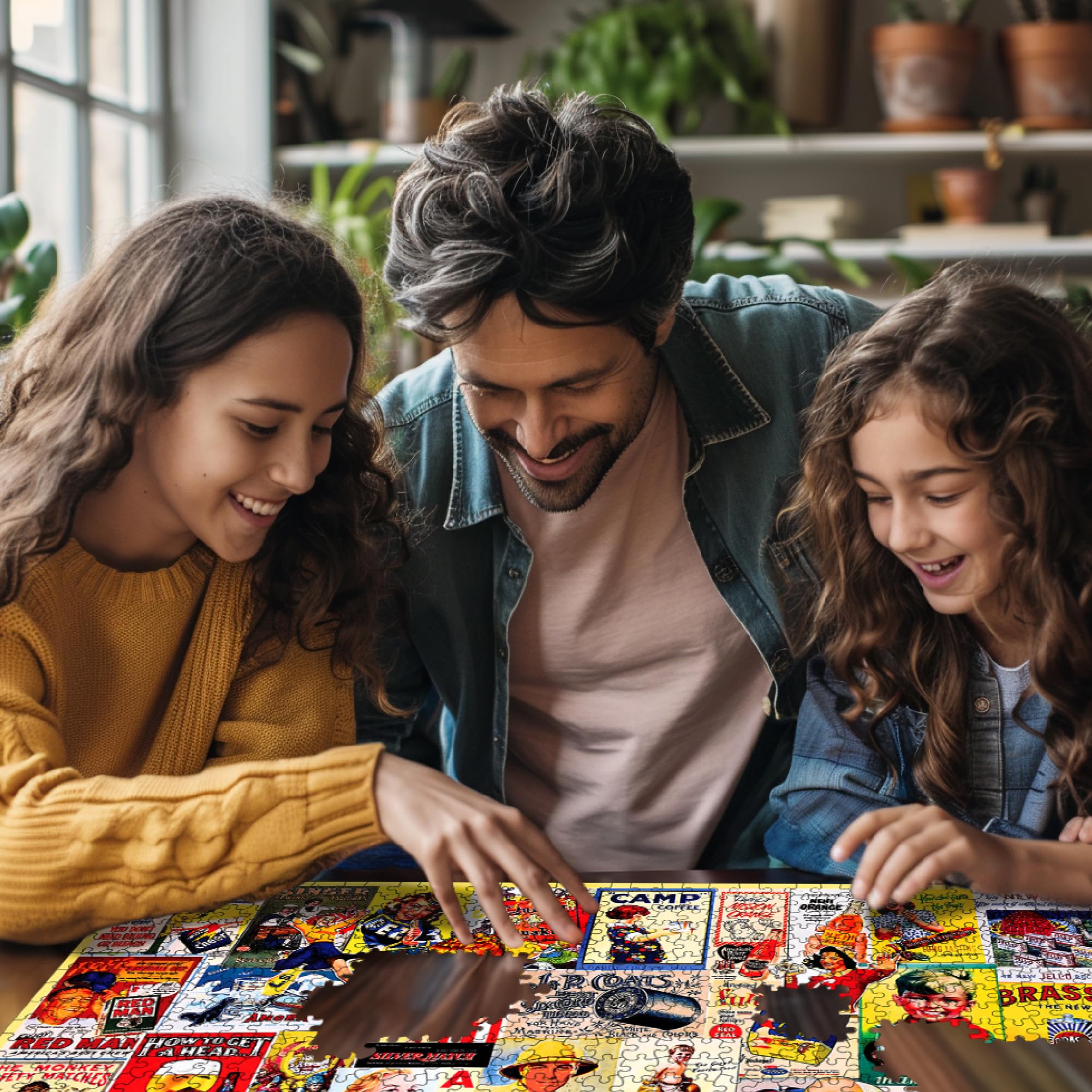 超希少品新品ビンテージパズル　ロマンチックの街 超希少品新品ビンテージパズル ロマンチックの街