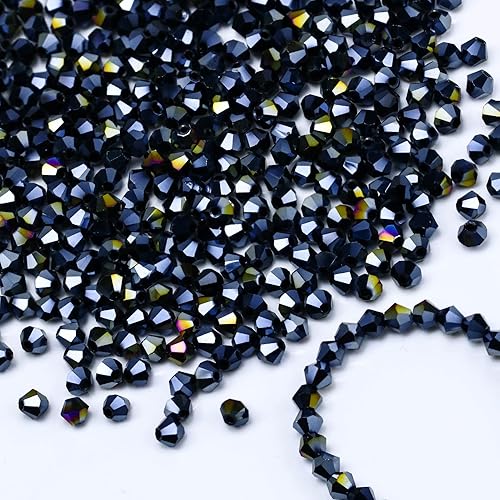 Cuentas de cristal FAMLEAF de 0157in cuentas de cristal para la fabricación de joyas cuentas biconas cuentas de vidrio bicono cuentas de cristal