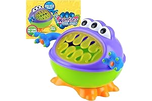 Nuby 3-D Monster Stadium Tumbler with Snack Bowl
