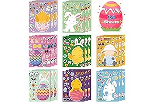 OHOME Easter Stickers - Top-Rated Easter Basket Stuffers for Kids