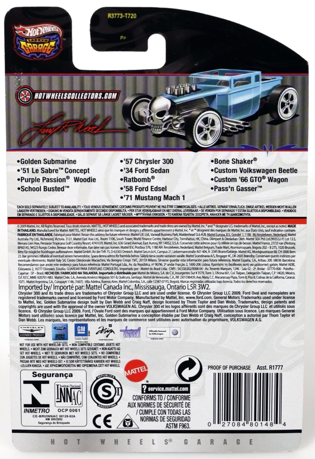 ☆ホットウィール☆ スクール バステッド オレンジ LARRY'S GARAGE Hot