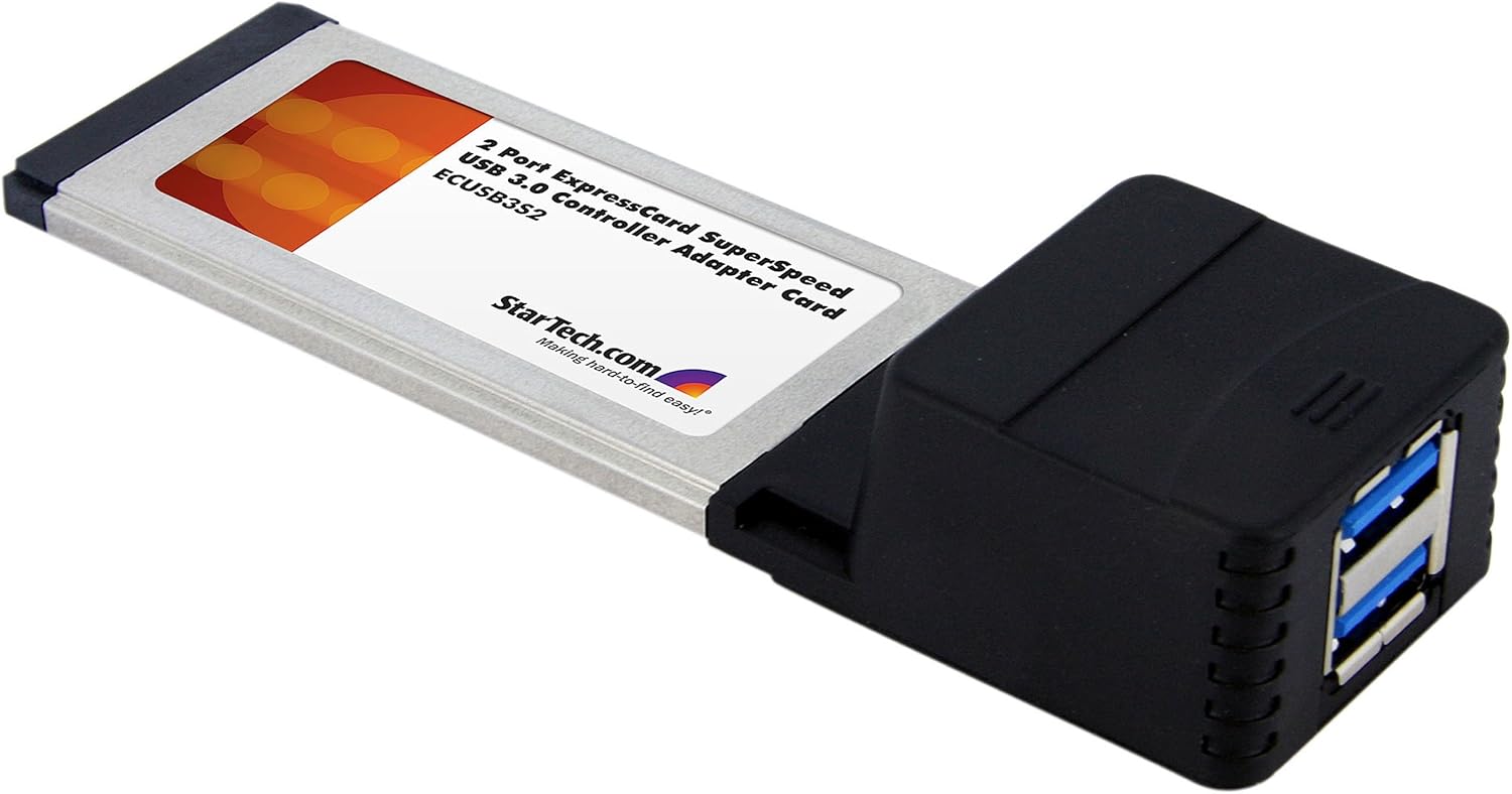 ECUSB3S2 2 Port ExpressCard SuperSpeed USB 3.0 Card
