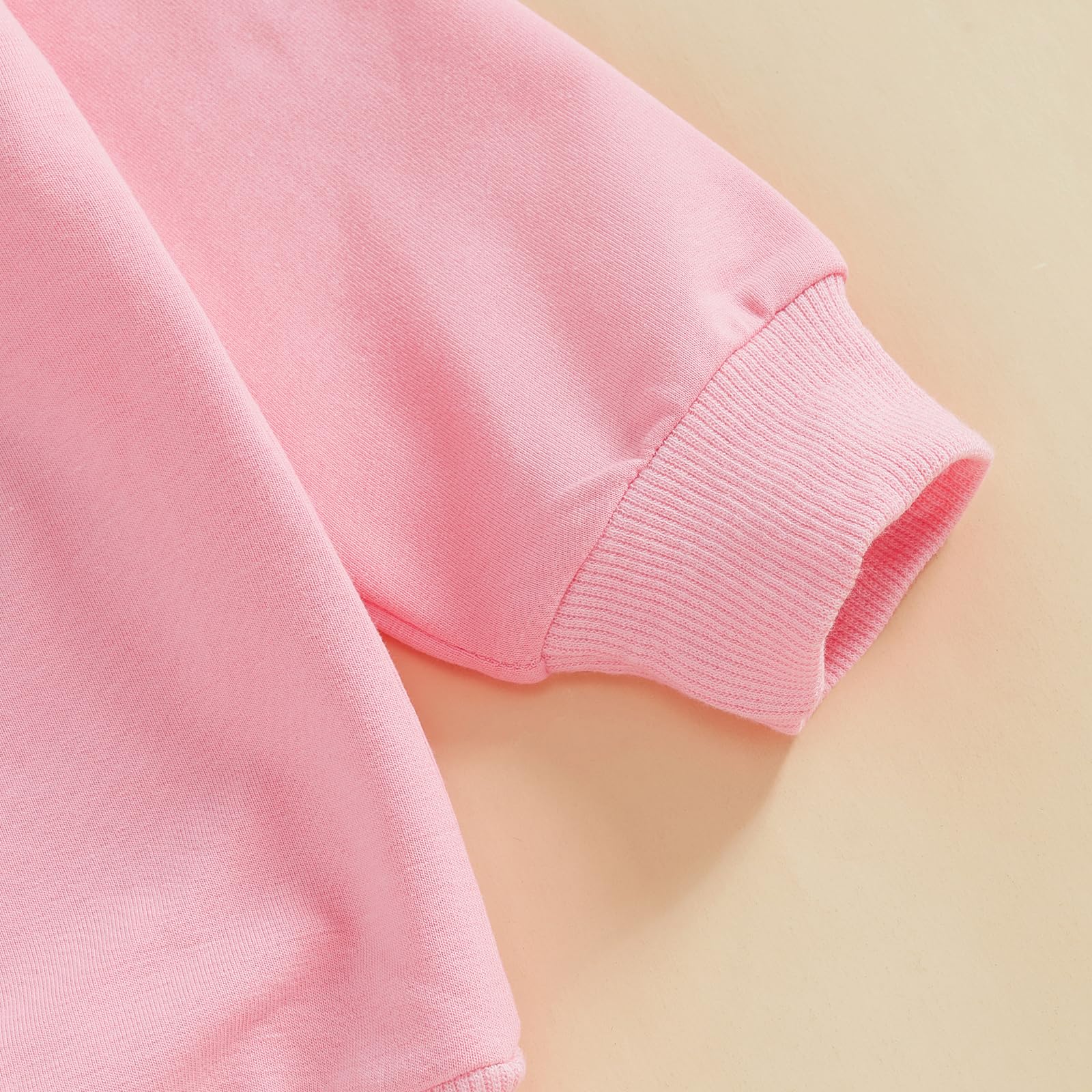Felpa con cappuccio per il primo compleanno, per bambini e bambine, a maniche lunghe, girocollo, con stampa di lettere, felpa con cappuccio, per autunno e inverno, per bambino (rosa chiaro, 2-3 anni),