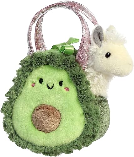 Miniatura 2 de Aurora Fashion Fancy Pals Foodie Avocado - Animal de peluche - Compañeros sobre la marcha - Accesorios elegantes - Verde 5.5 pulgadas
