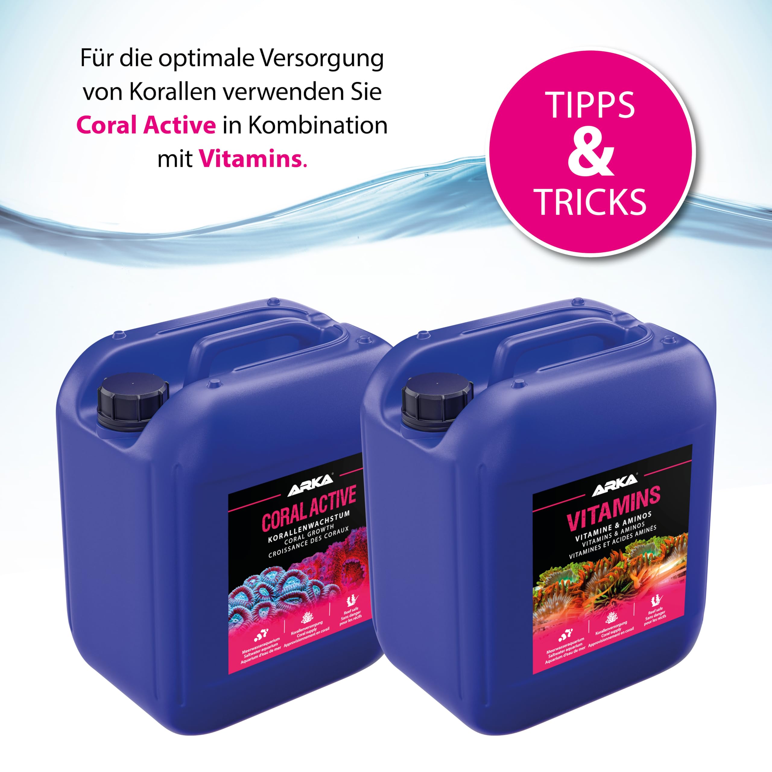 Multivitamine Meerwasseraquarium 5000 ml - Vitamins Vitamine & Aminosäuren