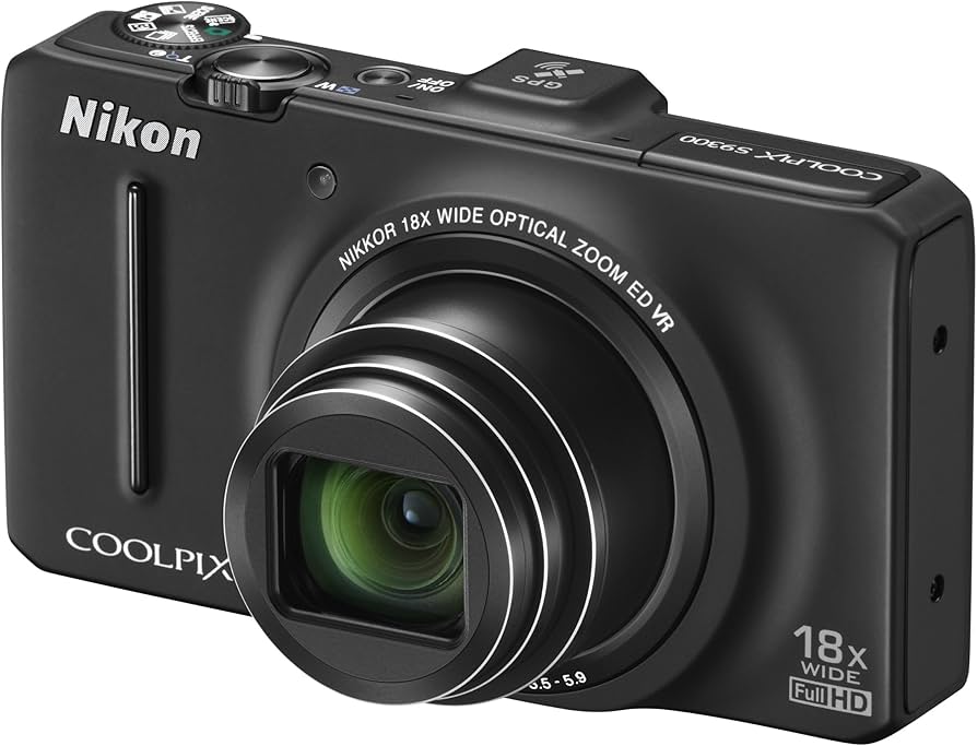 Amazon.com : Nikon COOLPIX S9300 Compact Digital Camera - Black