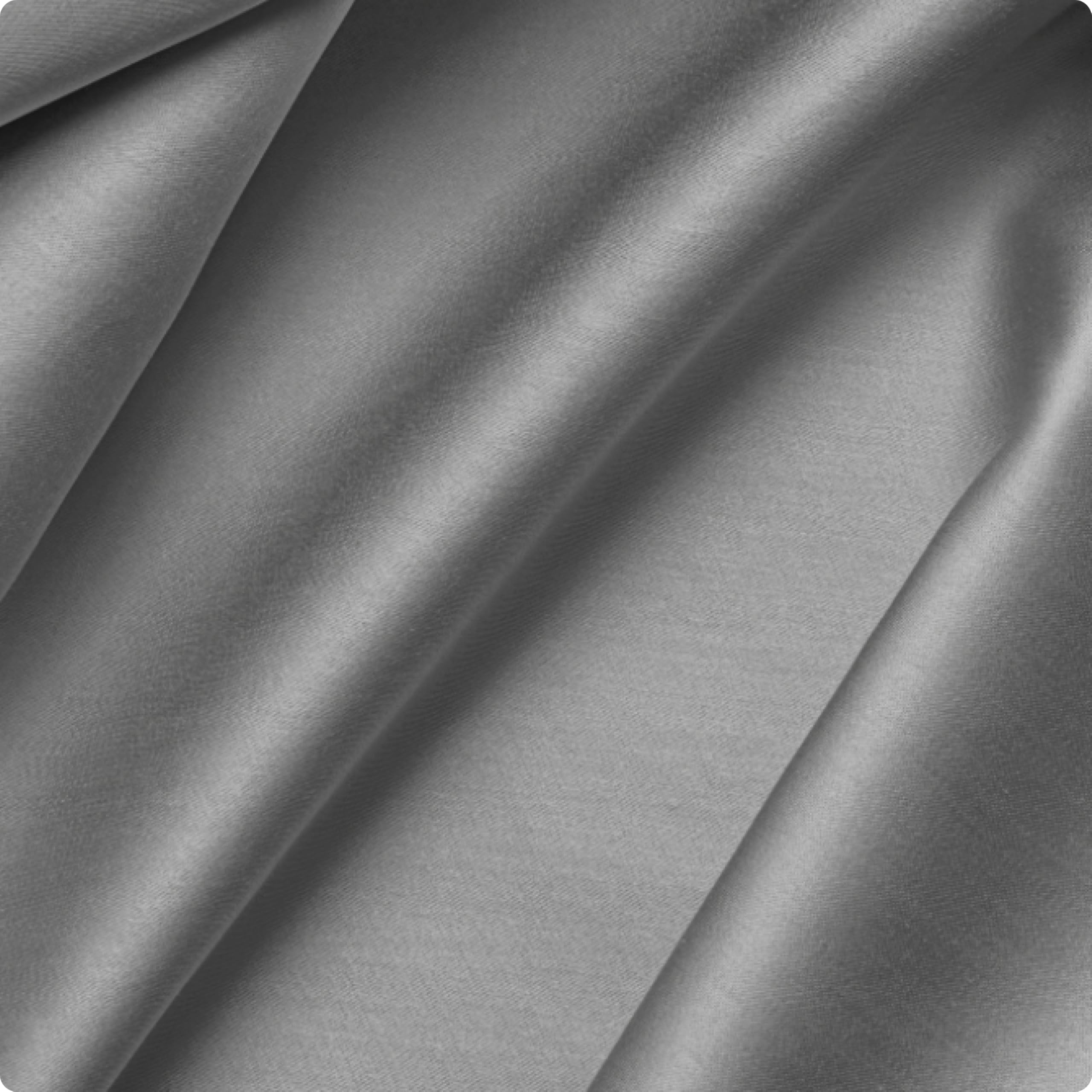 Mako Satin Spannbettlaken 180x200cm Baumwolle Grau Dunkelgrau| 100% Bio Baumwolle Leinentuch 180x200| weiches Spannbetttuch 180x200| Spannbettlaken 180x200cm Boxspringbett (bis 30cm Steghöhe)