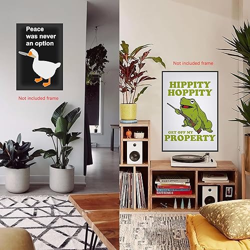 Miniatura 4 de Pounchi Divertidos pósteres de pared con memes (8 piezas) de 11.4 x 16.5 pulgadas, versión sin marco, póster de impresión HD para niños, decoración