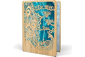 Happy Birthday Card for Wife from Husband | 1 Pack, 5" x...