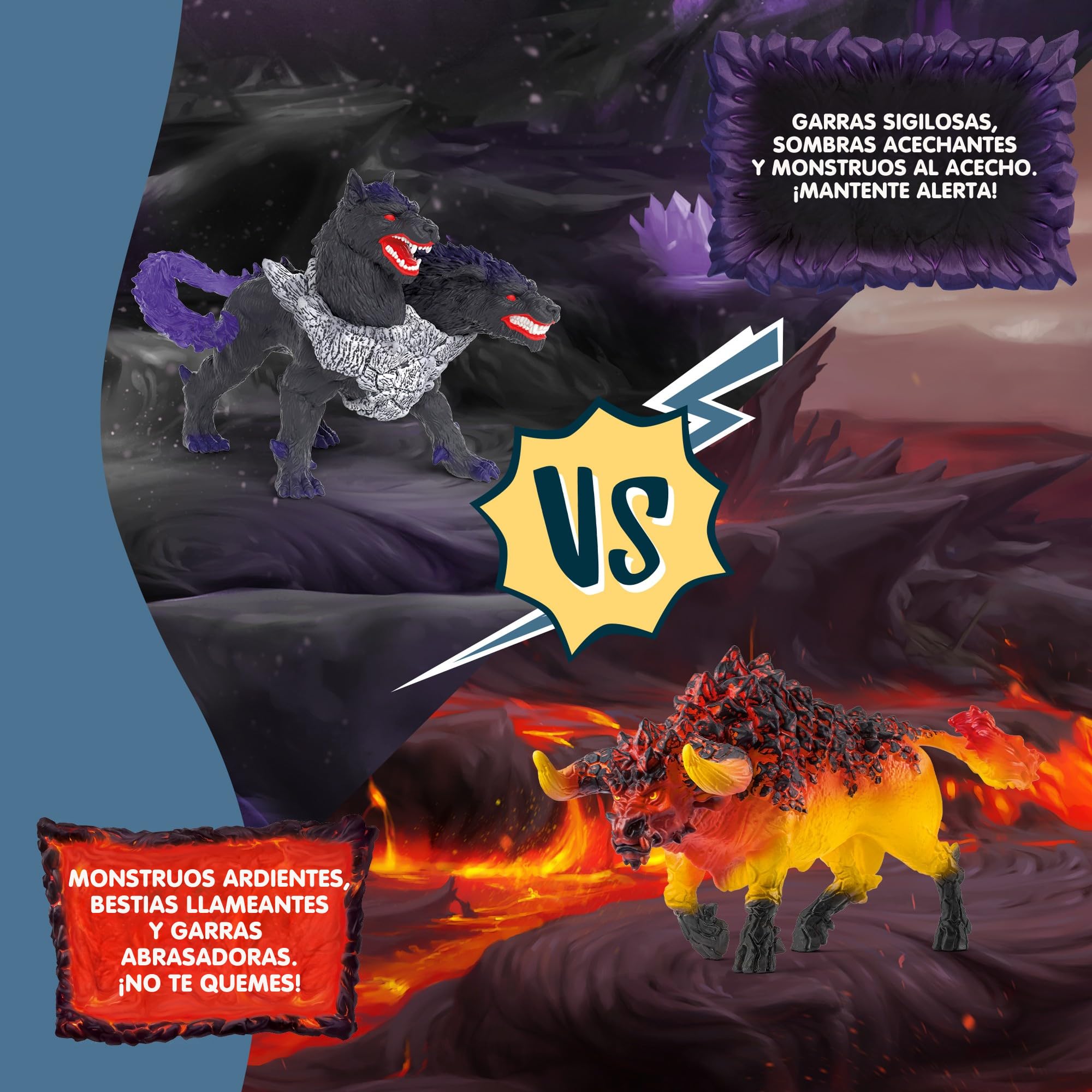 Schleich ELDRADOR | Battle Cave Arena: Lava vs. Sombra 42673 | 71 Piezas