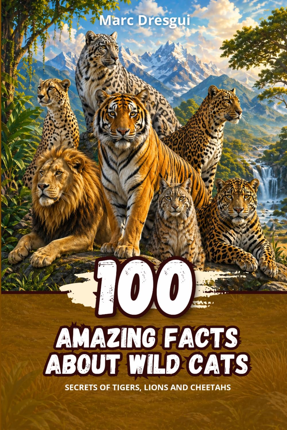 100 Amazing Facts about Wild Cats: Secrets of tigers, lions and cheetahs