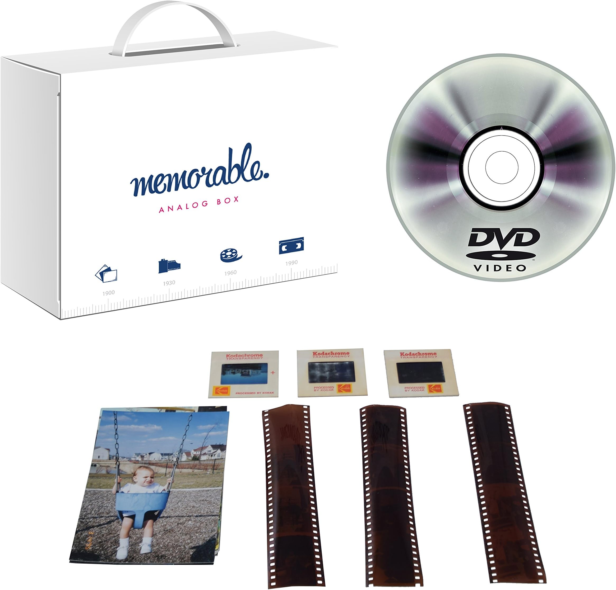 Memorable Image Scanning Service (Photos, Slides, Negatives) to DVD - 250 Photos