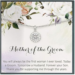 Mother of the Groom Gift from Son, Wedding Gift from Groom to Mom, Today A Groom Foever Your Son Quote Gift for Mom