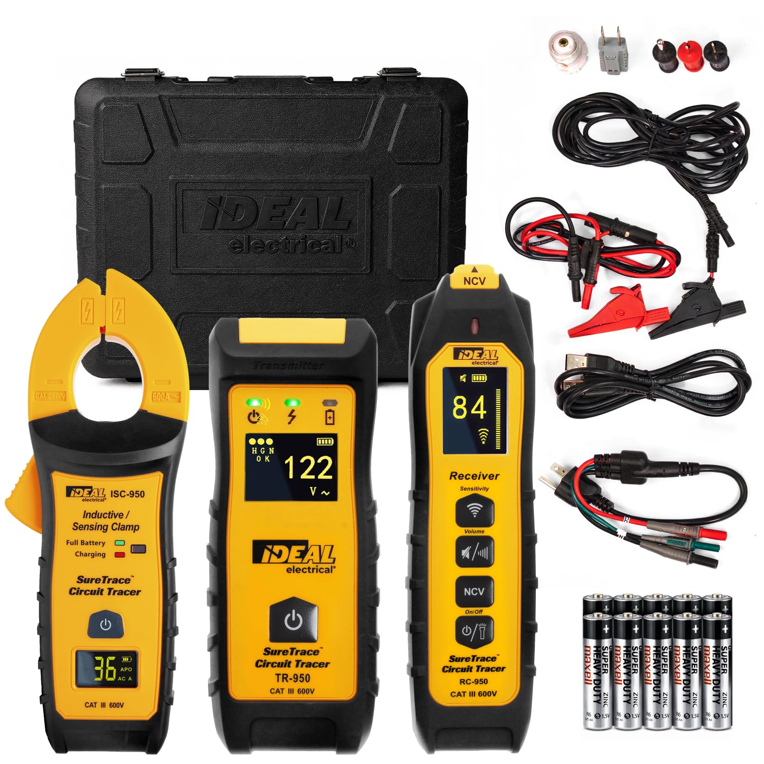 Ideal Electrical SureTrace Pro Circuit Tracer (61-950) 0-600 Volts