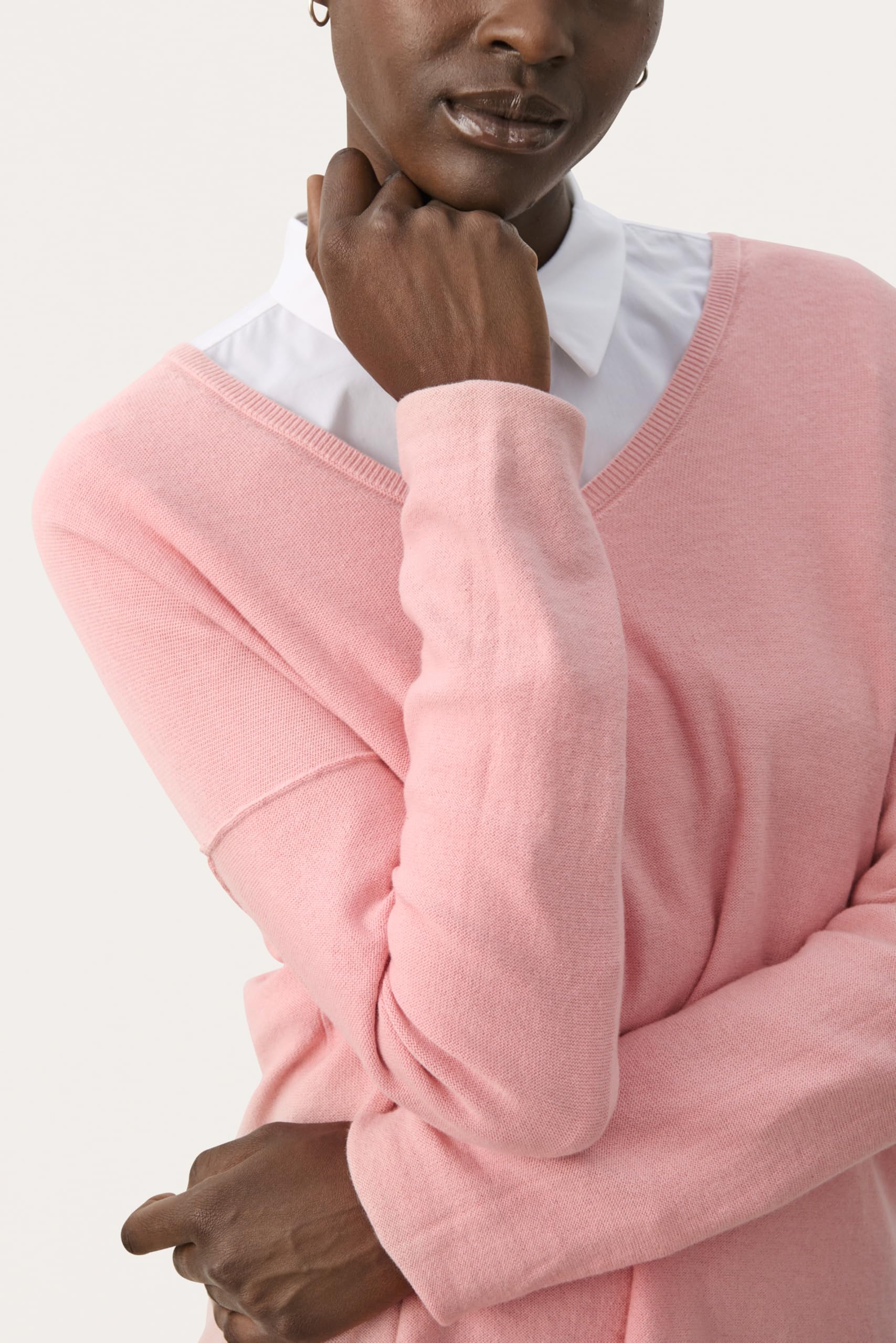 Part Two Iliviasapw Female Relaxed Fit Long Sleeve Pullover Jersey para Mujer