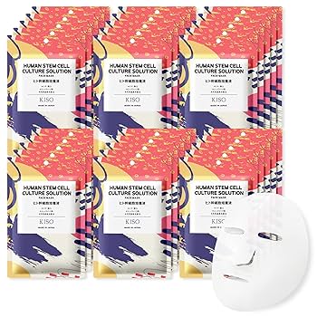 Amazon | KisoCare フェイスパック ヒト幹細胞培養液 30枚セット