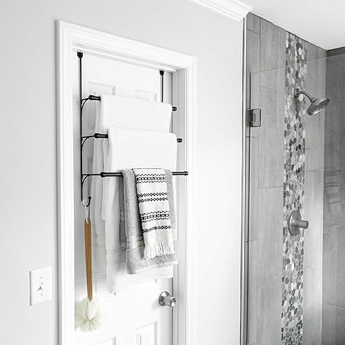 Miniatura 9 de Franklin Brass 193153-CBZ toallero triple de bronce para colgar en puerta 193153-FN