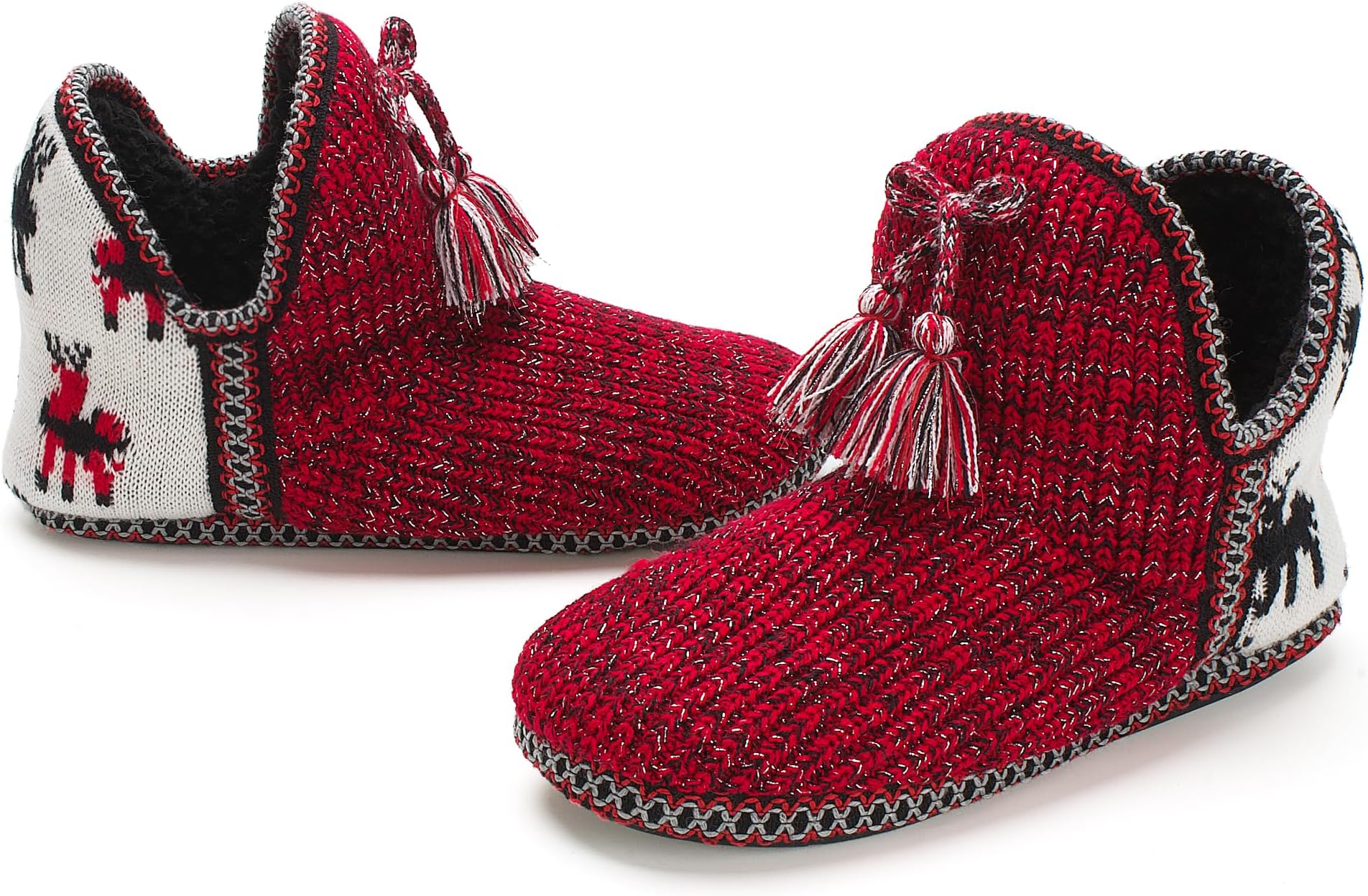 CozylookWomen's Bootie Slippers, Cozy House Shoes with Memory Foam, Plush Fleece Lining, Indoor/Outdoor Anti-Slip Sole
