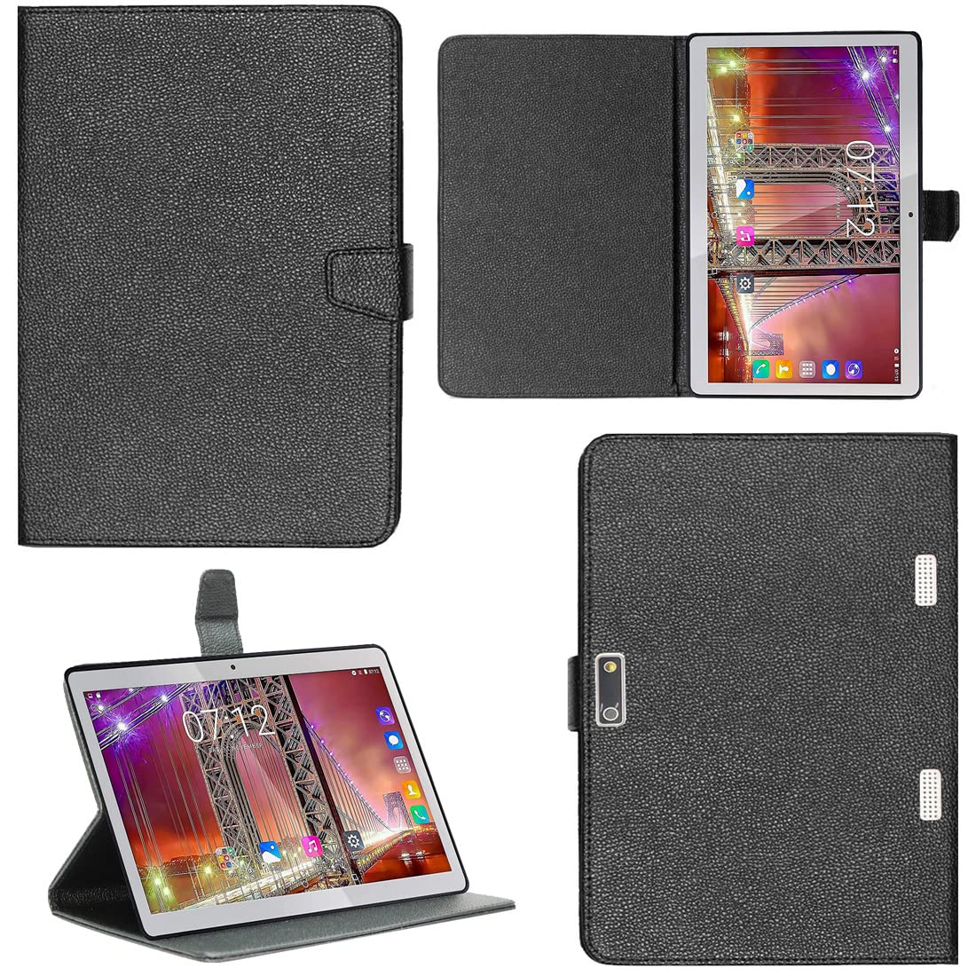 Zaoma PU Leather Flip Flap Case Cover Compatible for Compatible for Fusion5 9.6 4G Tablet (9.6 inch) F105D - Black (B0B5V3HLGJ) Amazon Price History, Amazon Price Tracker