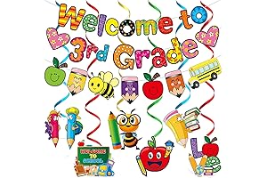 Welcome To 3rd Grade Banner First Day of 3rd Grade Decorations