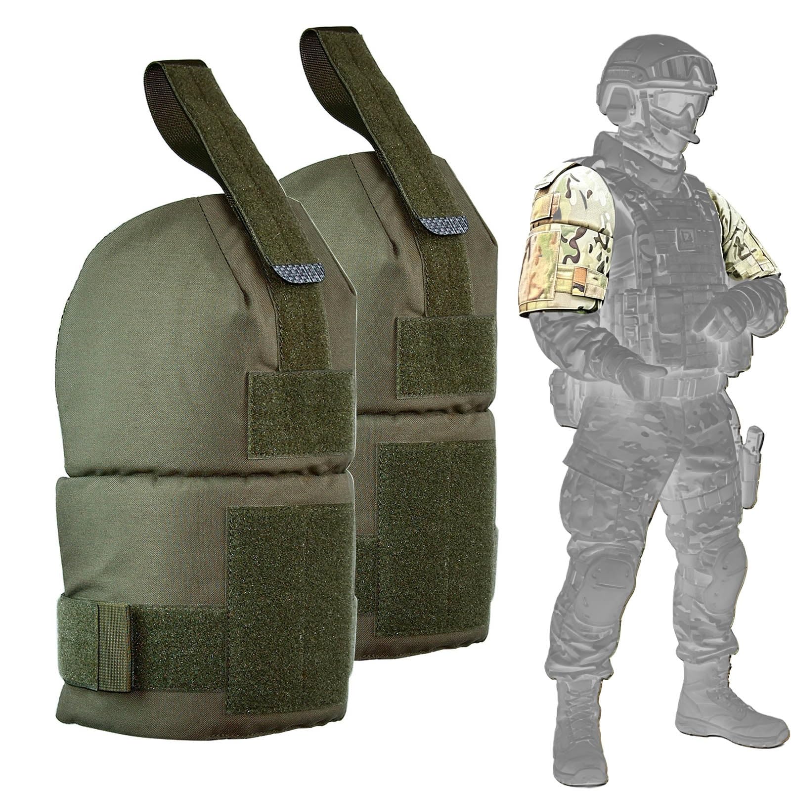 Taktyczny Ochraniacz Na Ramiona, 500D, Nowe, Uniwersalne Ochraniacze Na Bicepsy (1 Para) Do Airsoftu, Polowania, Paintballu, Strzelania