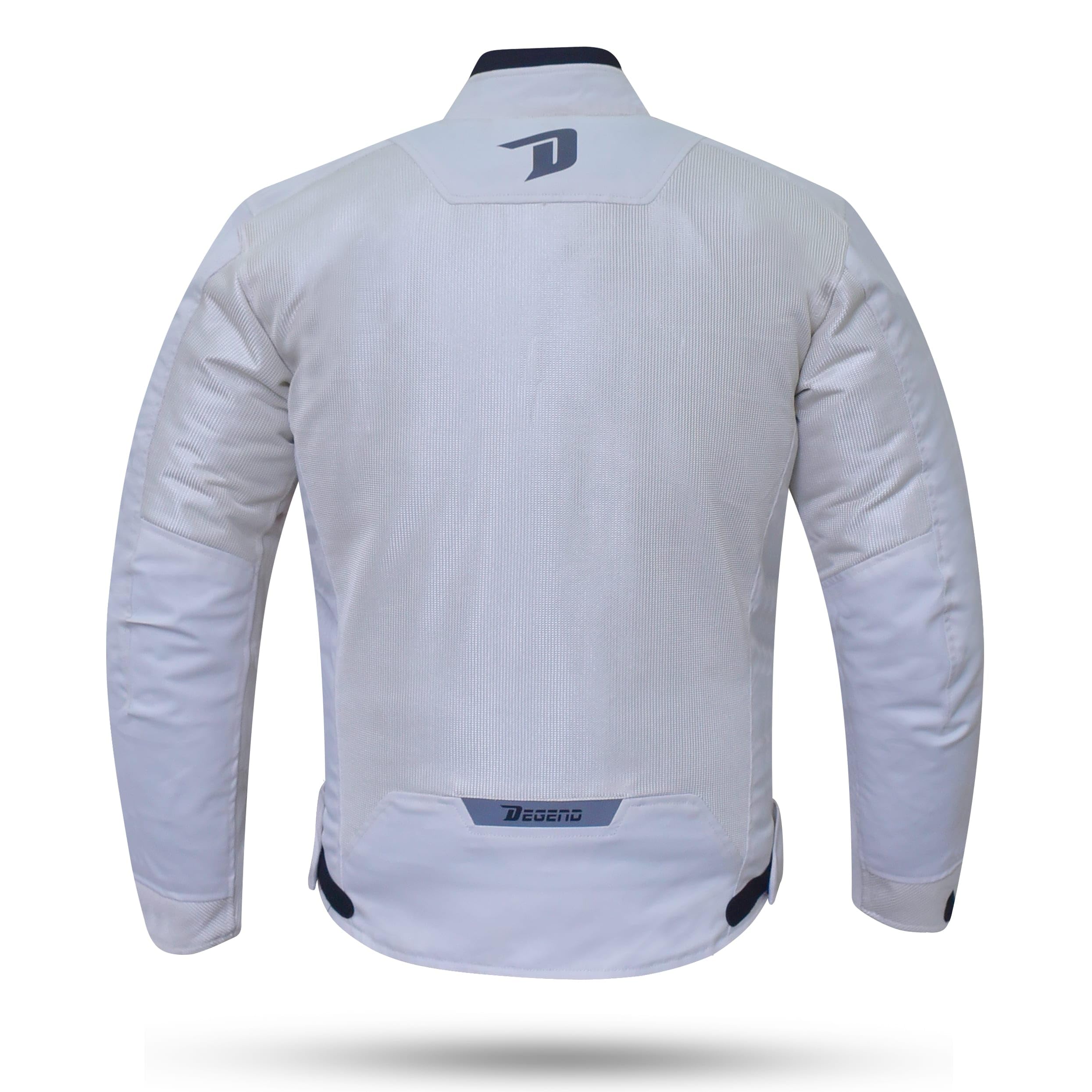 SMART MAN | Chaqueta Moto Hombre Resistente al Calor de Verano con Protectores Desmontables | Homologada