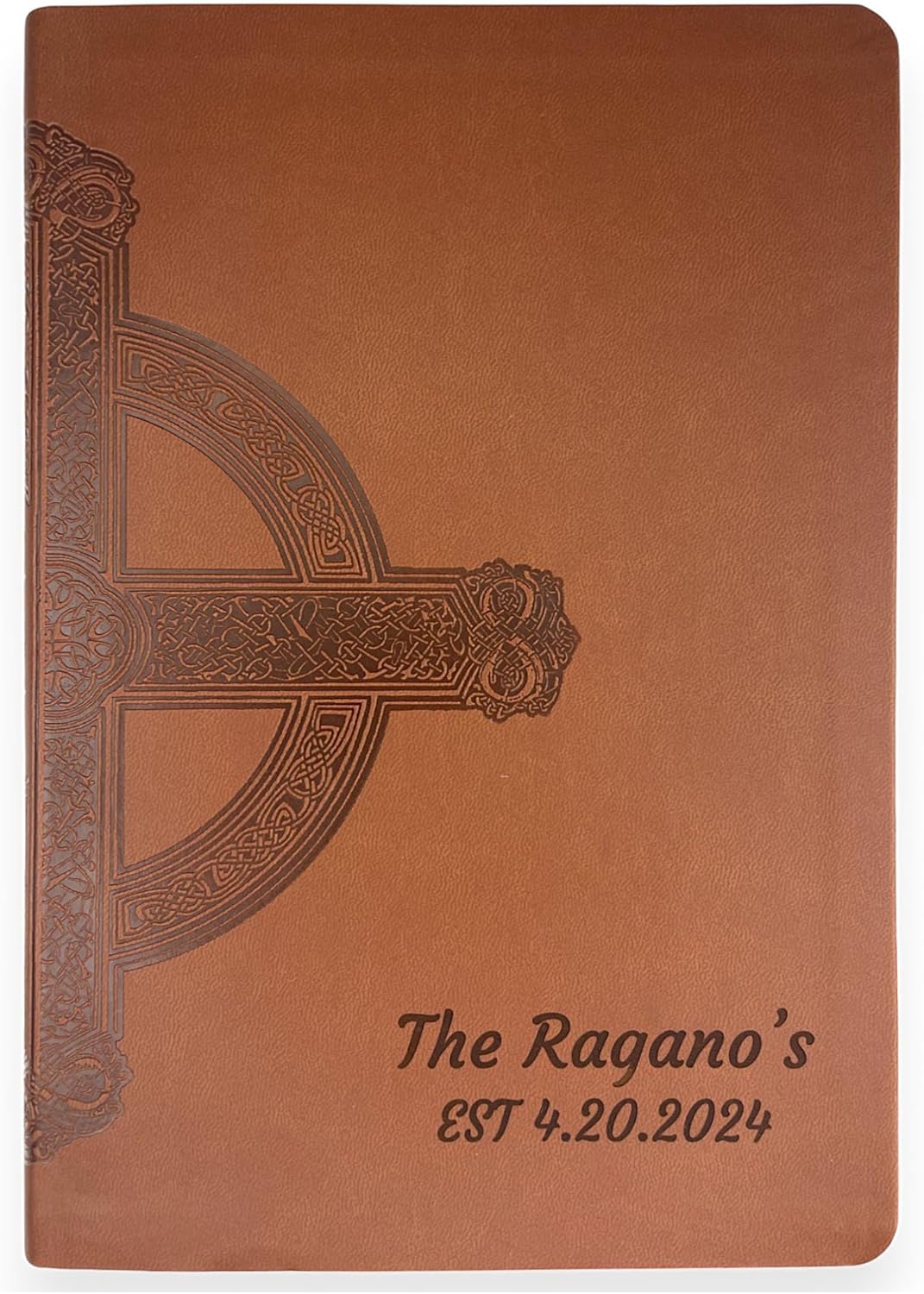 Personalized NLT Thinline Bible Faux Leather Large Print