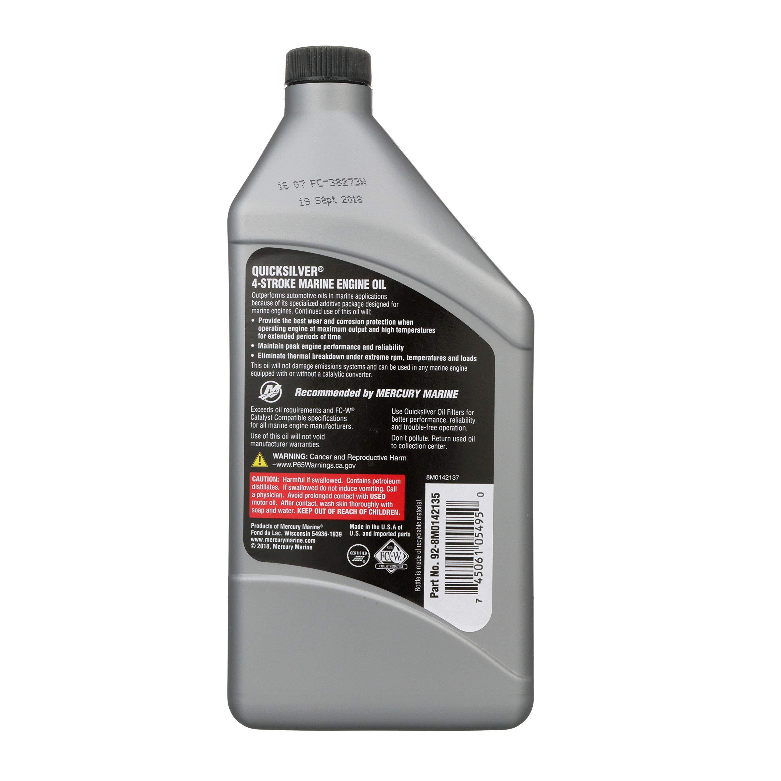 Quicksilver 10W30 Synthetic Marine Engine Oil Buy Online in United
