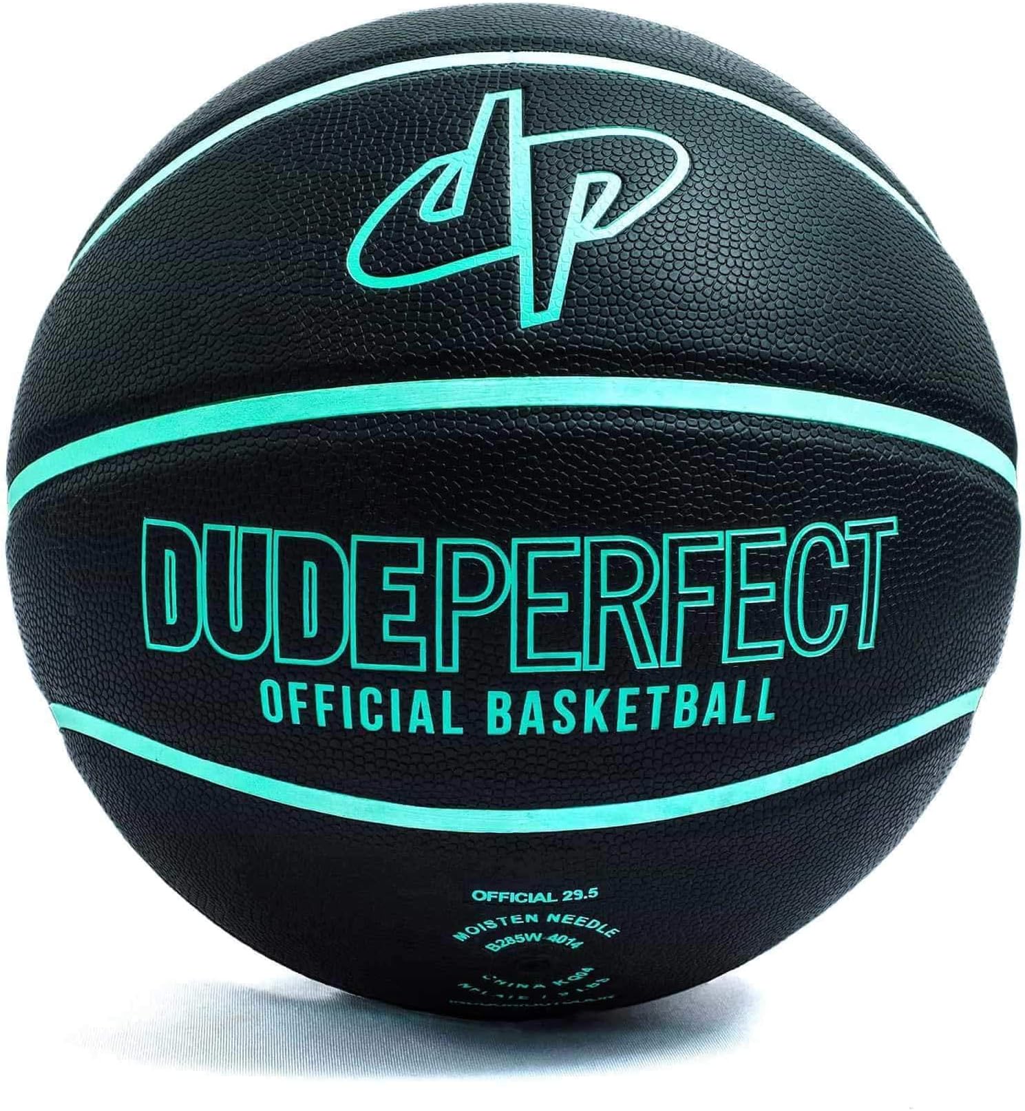 Dude Perfect Official Basketball // Black + Green