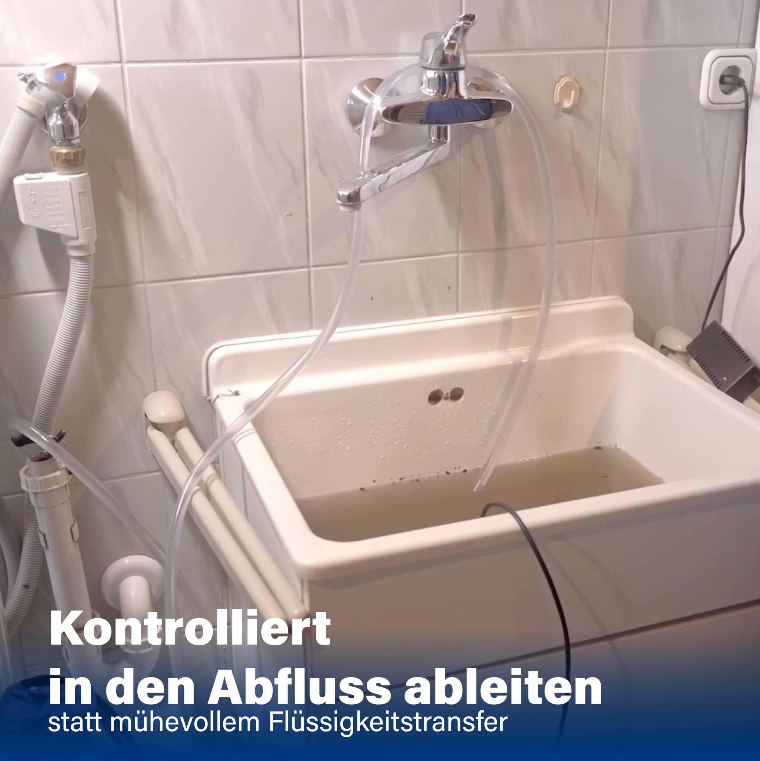 DERBLAUE® Pumpsystem für Wartungsarbeiten