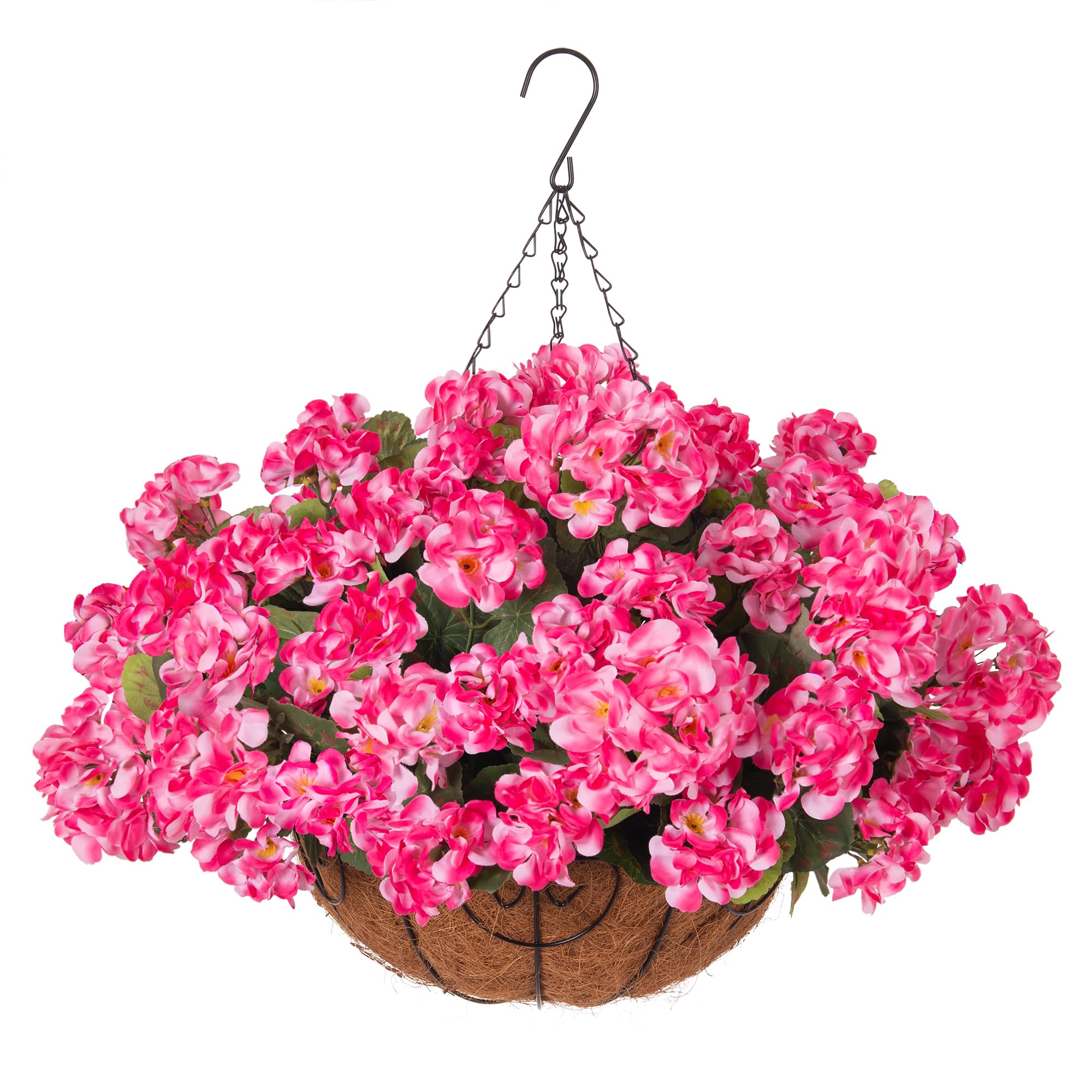 INSPRING Geraniums Hanging Basket