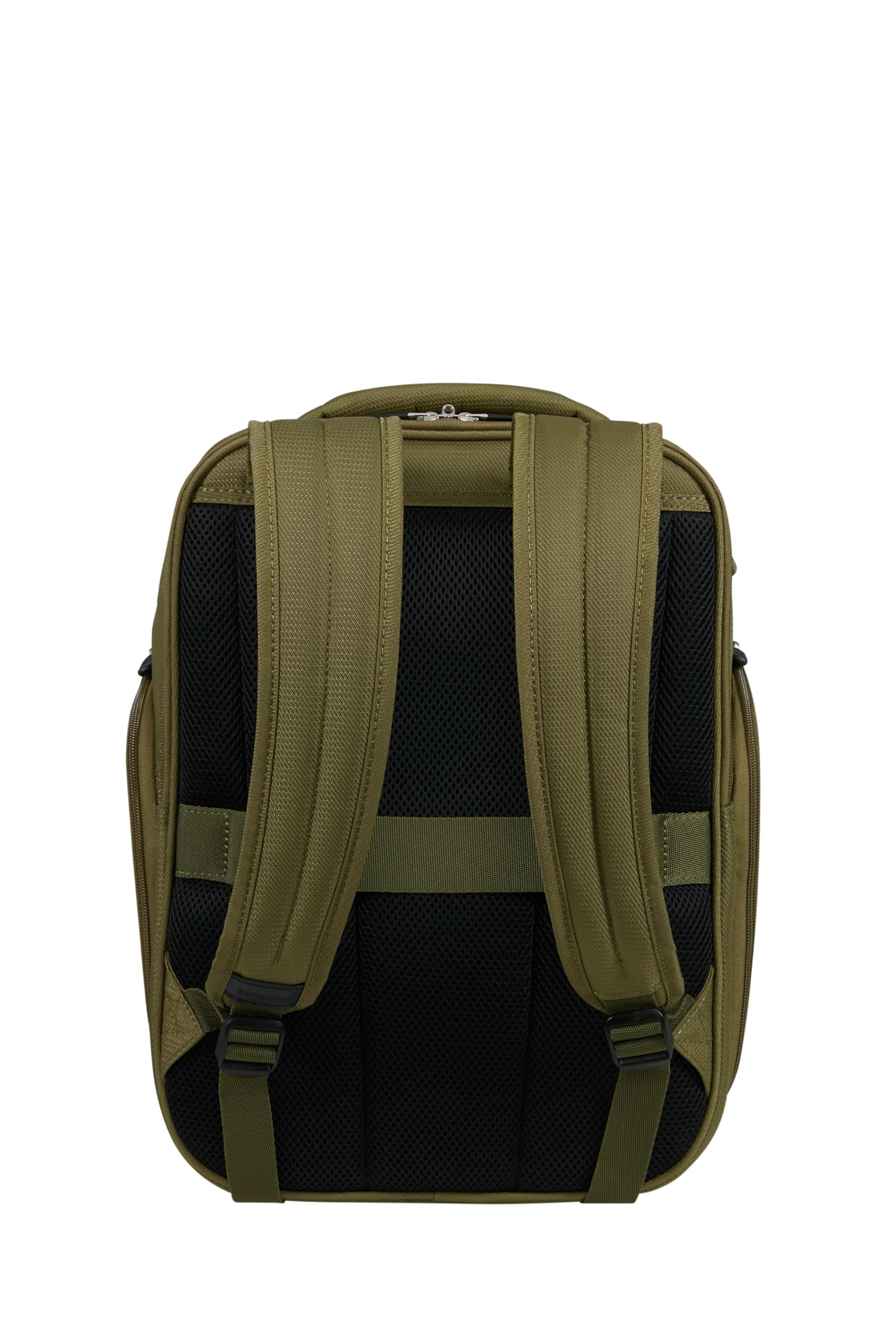 Samsonite Spark SNG Eco - Mochila de Cabina 40x30x20 cm - Equipaje de Mano para Ryanair, Wizz Air & Vueling, Bolsa Bajo Asiento con Compartimento Portátil 15.6", 26 L, 0.80 KG, Verde (Olive)