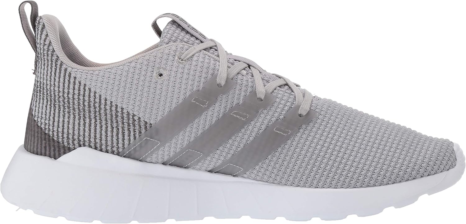 adidas mens Questar Flow Sneaker Running Shoe, Grey/Grey/Grey, 10.5 US