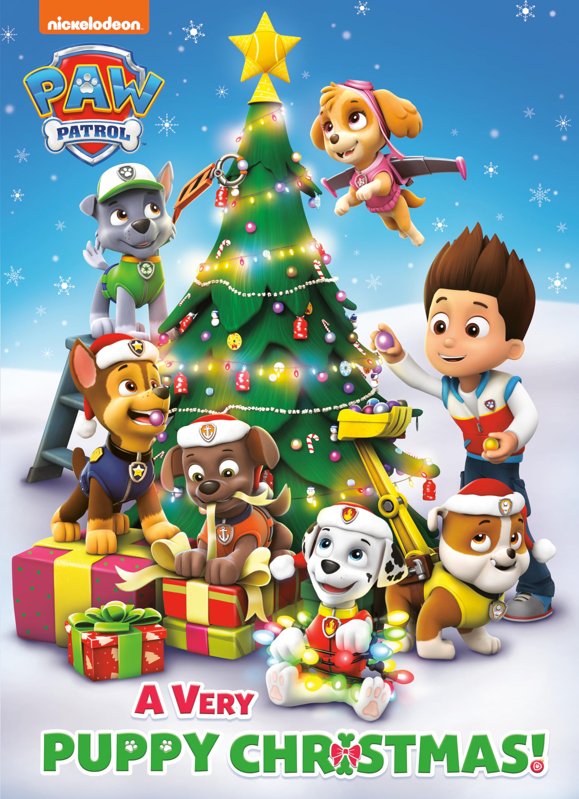 A Very Puppy Christmas! (PAW Patrol) Paperback – Coloring Book, September 13, 2016