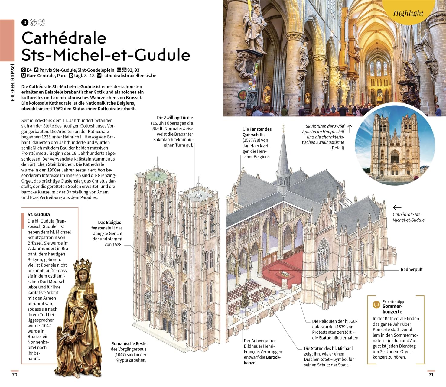 Vis-à-Vis Reiseführer Brüssel, Brügge, Antwerpen und Gent: Mit wetterfester Extra-Karte und detailreichen 3-D-Illustrationen. Von Reisenden. Für Reisende.