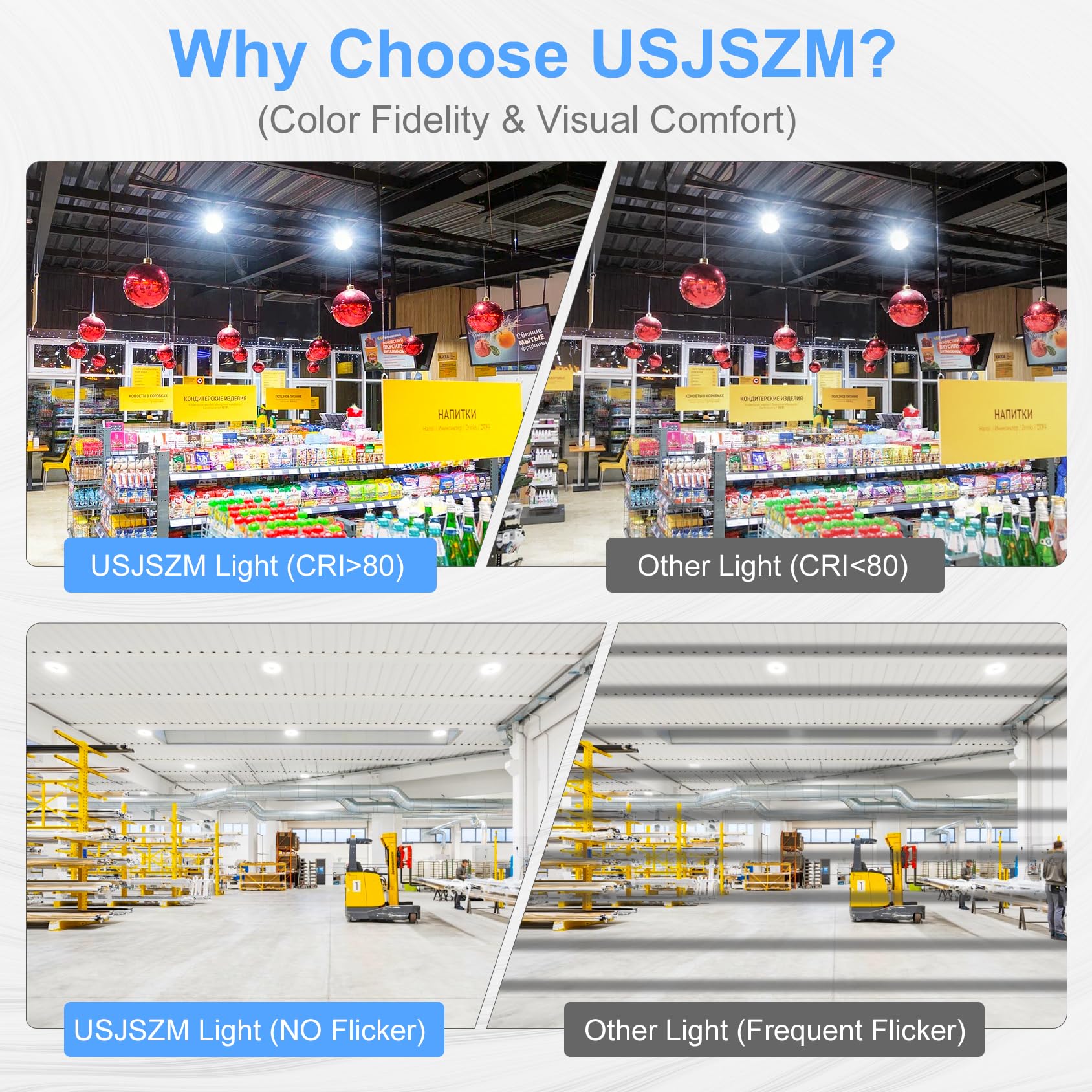 12 Pack 150W UFO LED High Bay Light 5000K 22500LM Ultra Bright IP65 Commercial Bay Lighting LED Shop — view 7